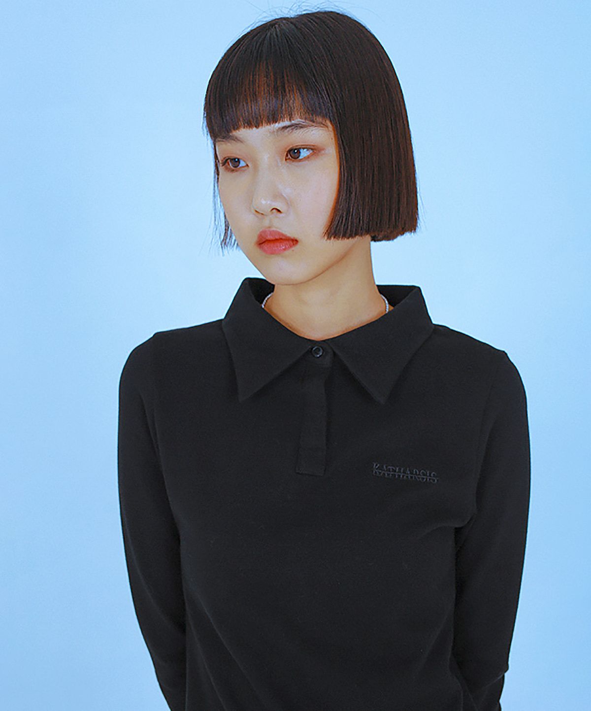 카타르시스(KATHARSIS) 피케이 원피스 (블랙)_S M