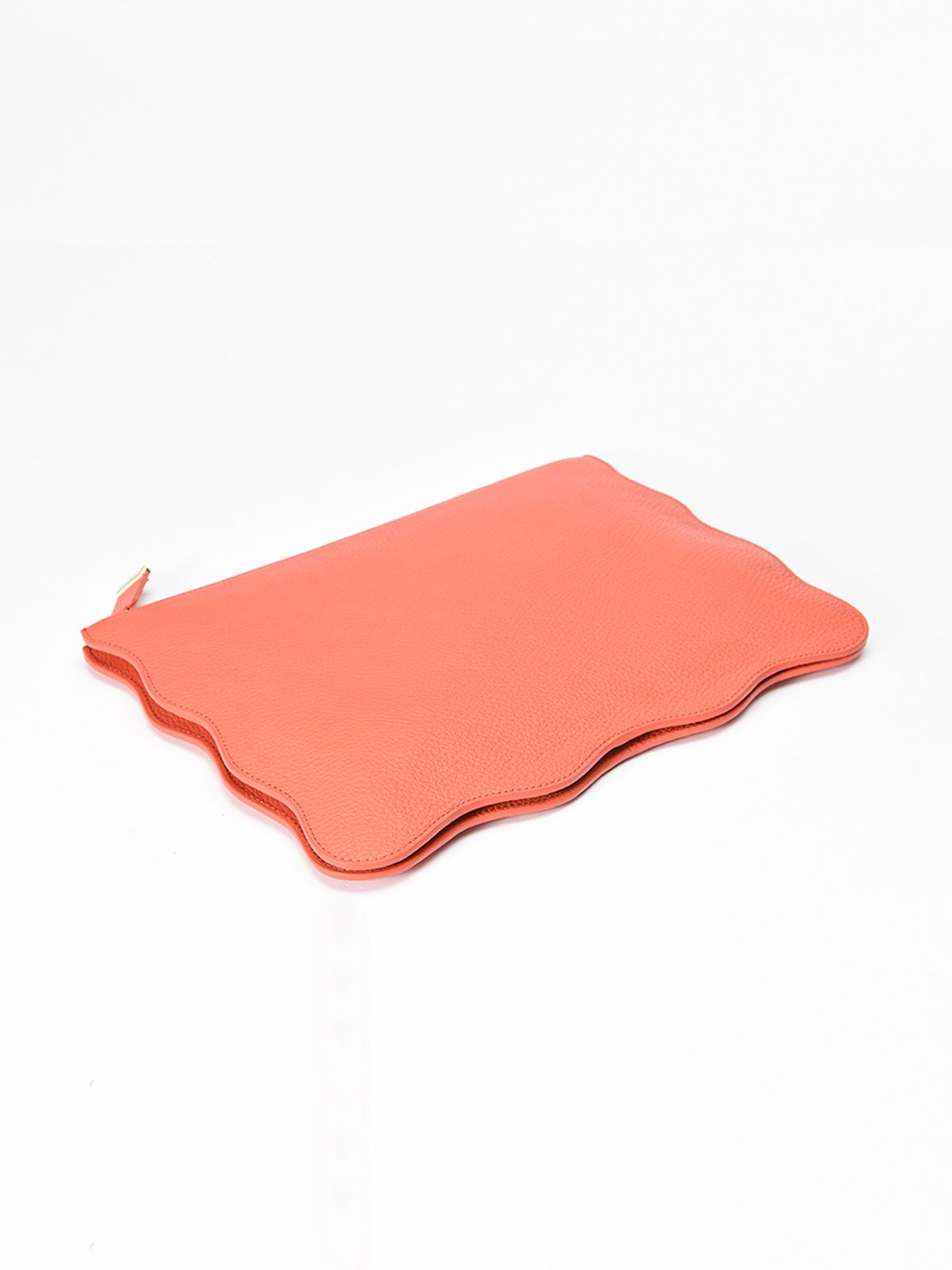 엘더블유엘(LWL) RUFFLE CLUTCH (러플 클러치) Coral