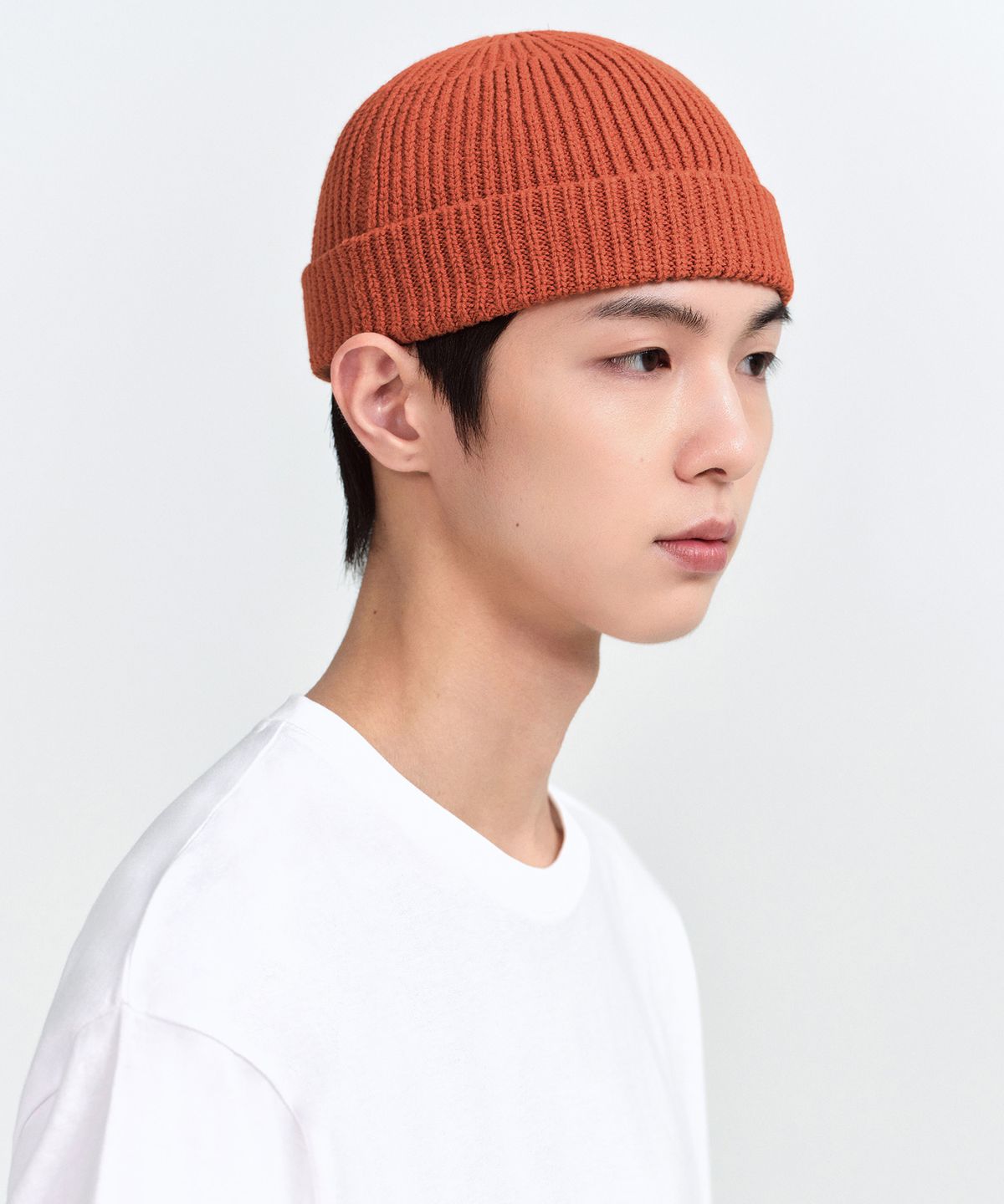 무신사 스탠다드(MUSINSA STANDARD) 니트 워치 캡 [오렌지]