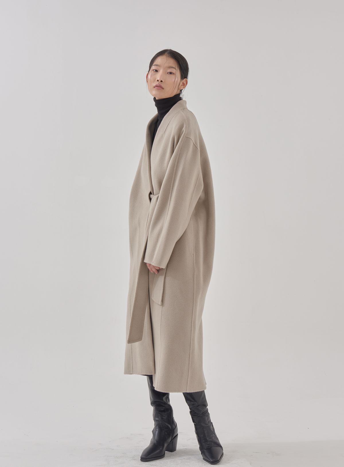 고목(KOMOK) 여밈 코트 (Yeomim coat-Ivory)
