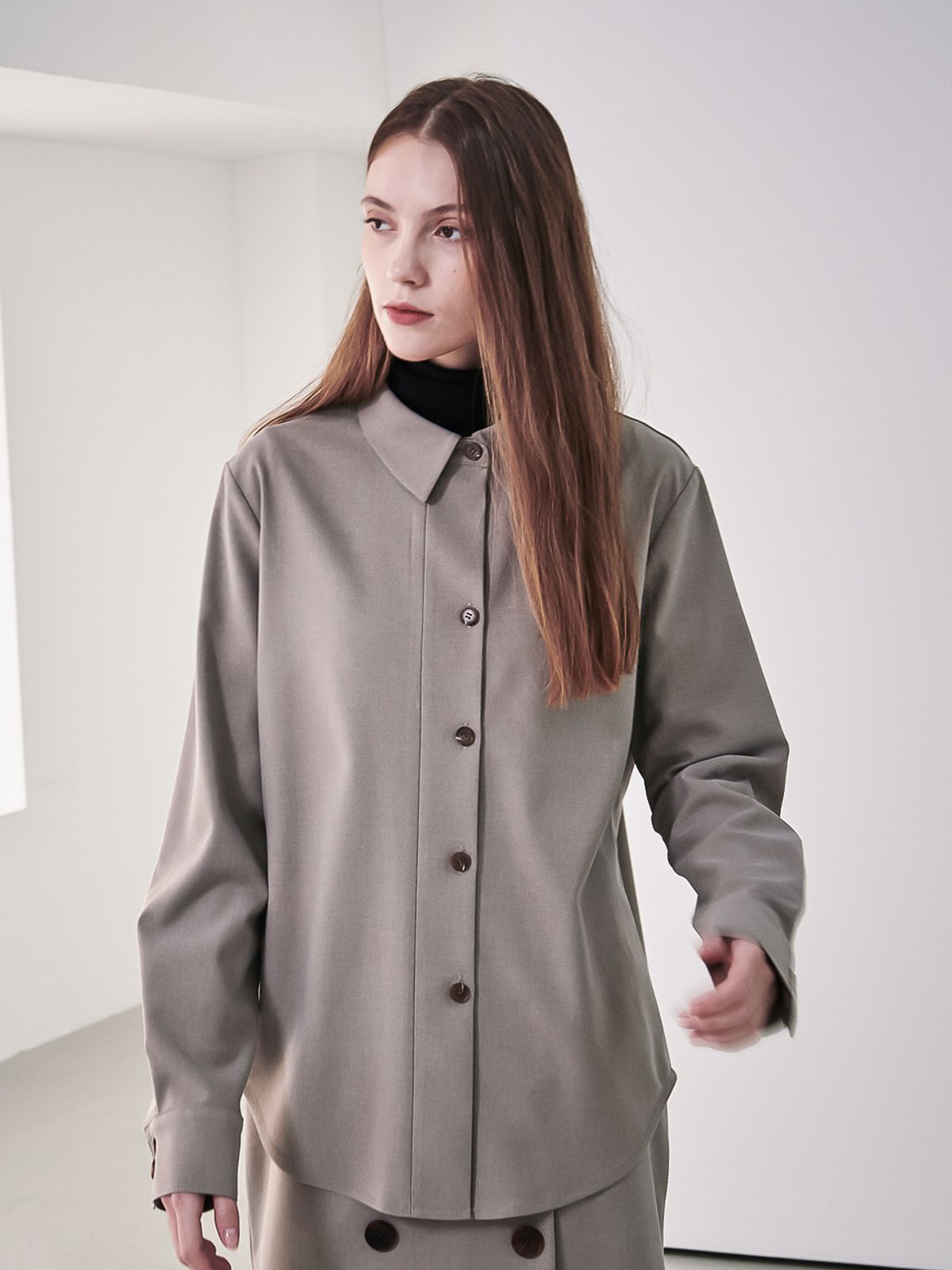 아쿠드(ACUD) Gaia Blouse_Beige
