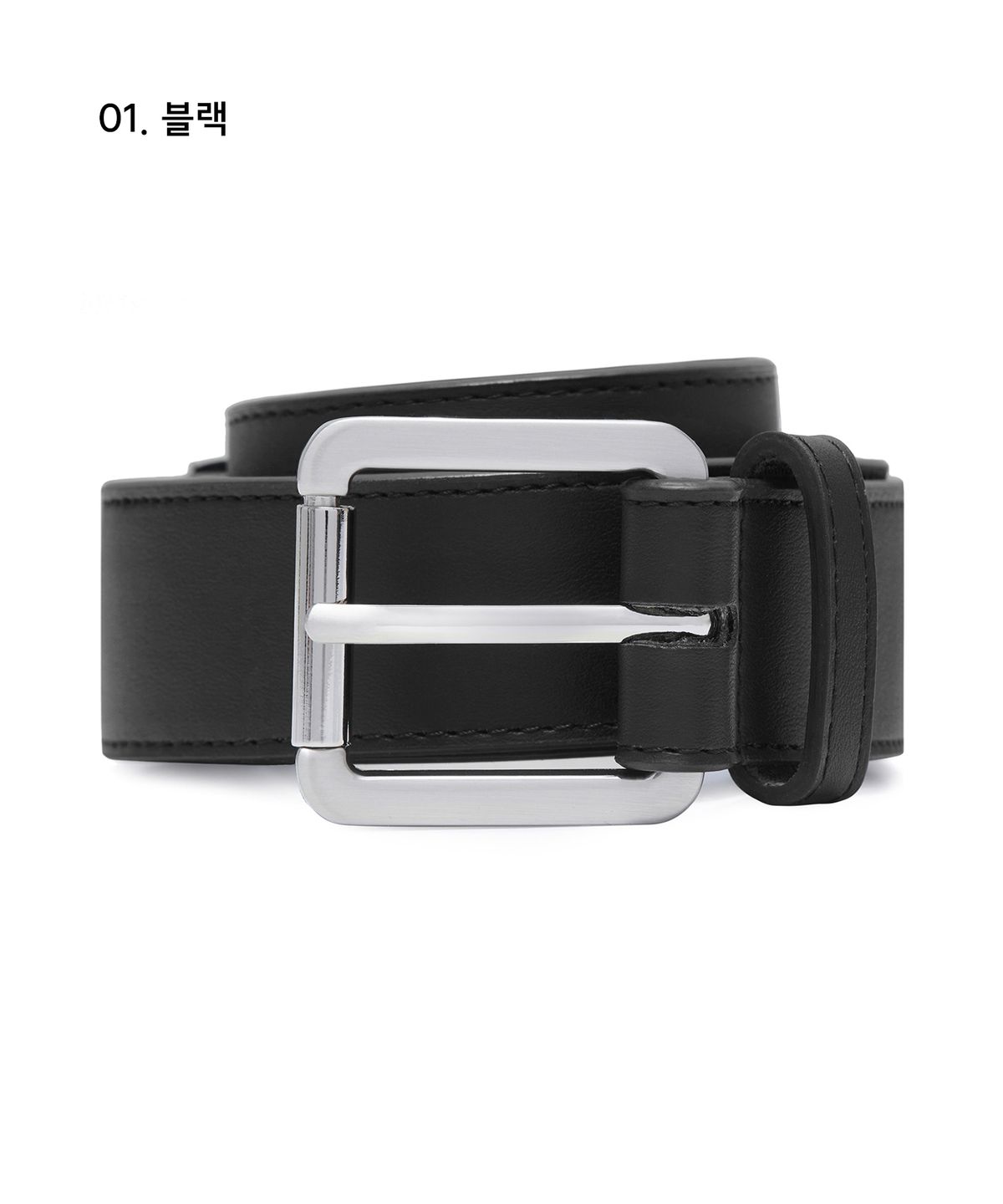 무신사 스탠다드(MUSINSA STANDARD) 신세틱 레더 롱 벨트