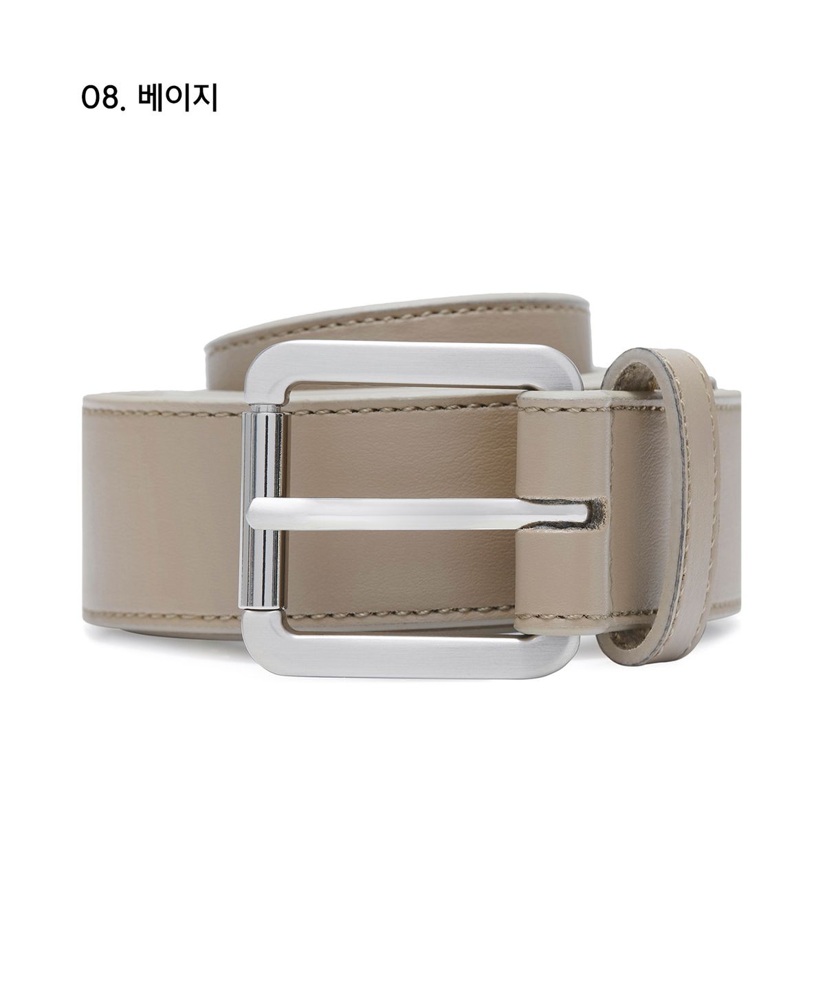 무신사 스탠다드(MUSINSA STANDARD) 신세틱 레더 롱 벨트