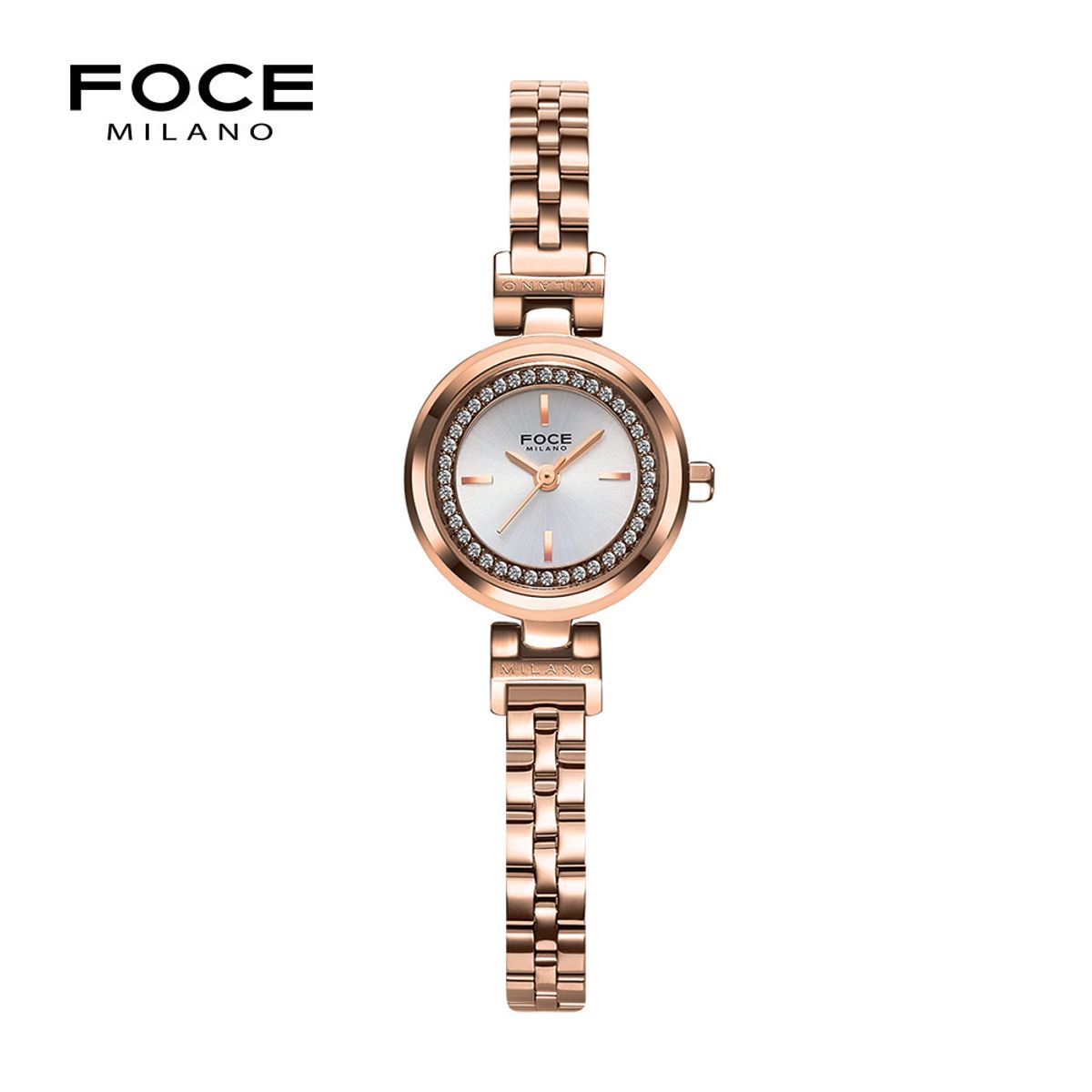 포체 레이디(FOCE LADY) 23mm 여성 로즈골드 메탈시계 FM1929WRG