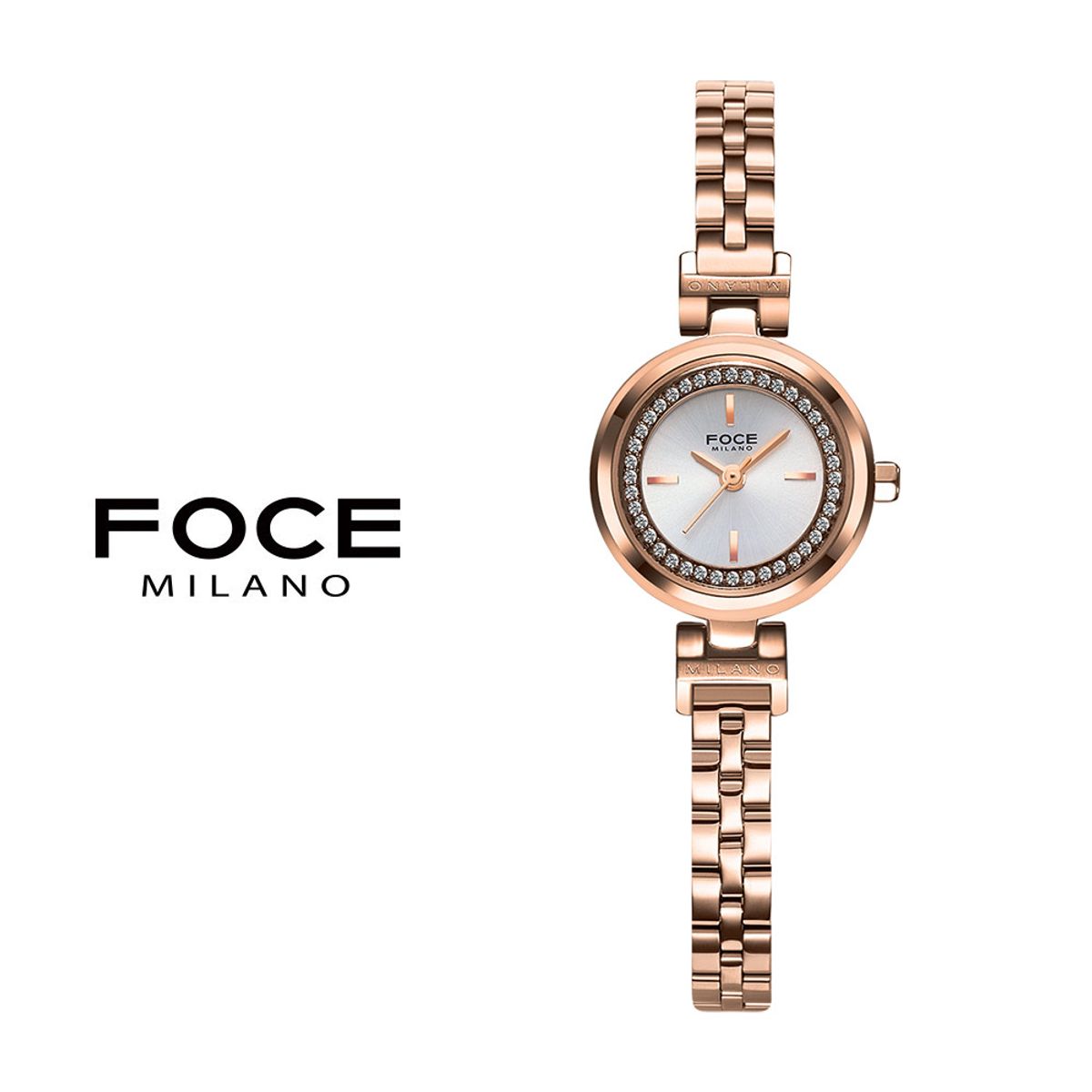 포체 레이디(FOCE LADY) 23mm 여성 로즈골드 메탈시계 FM1929WRG