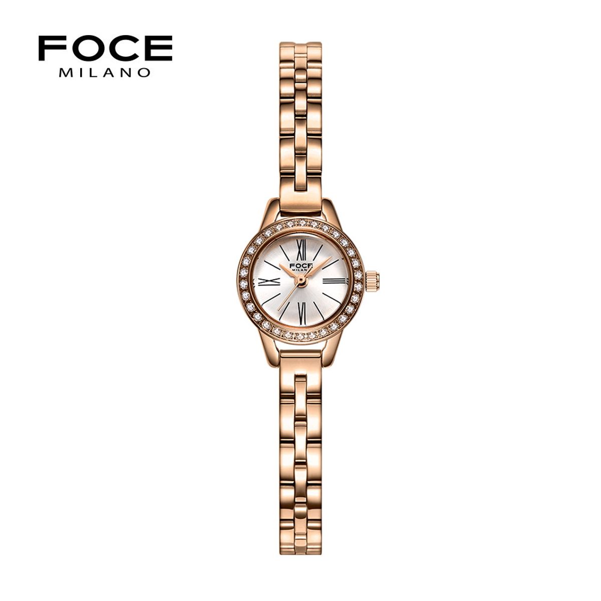포체 레이디(FOCE LADY) 18mm 여성 로즈골드 메탈시계 FM1906WRG