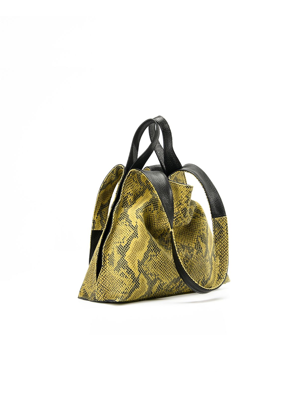 엘더블유엘(LWL) RUFFLE TOTE (러플 토트) Mustard