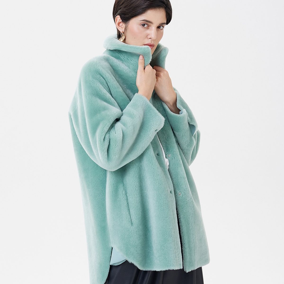 핀블랙(PINBLACK) REVERSIBLE REAL OVERFIT MUSTANG MINT