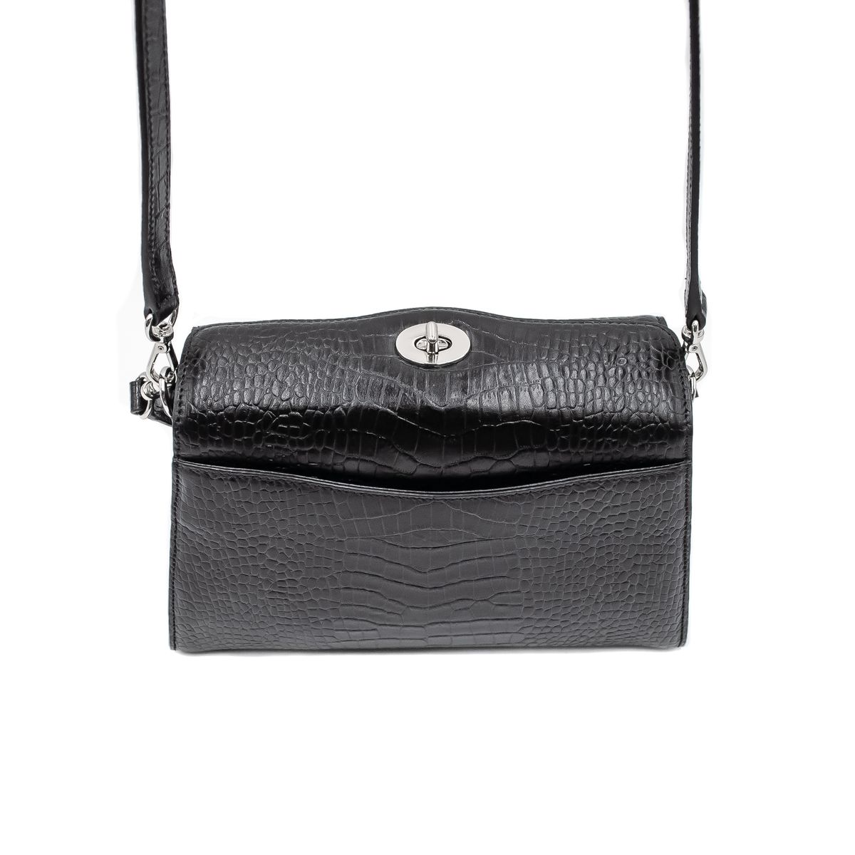 케네스영(KENNETH YOUNG) Taxi Bag_ Black_Croc