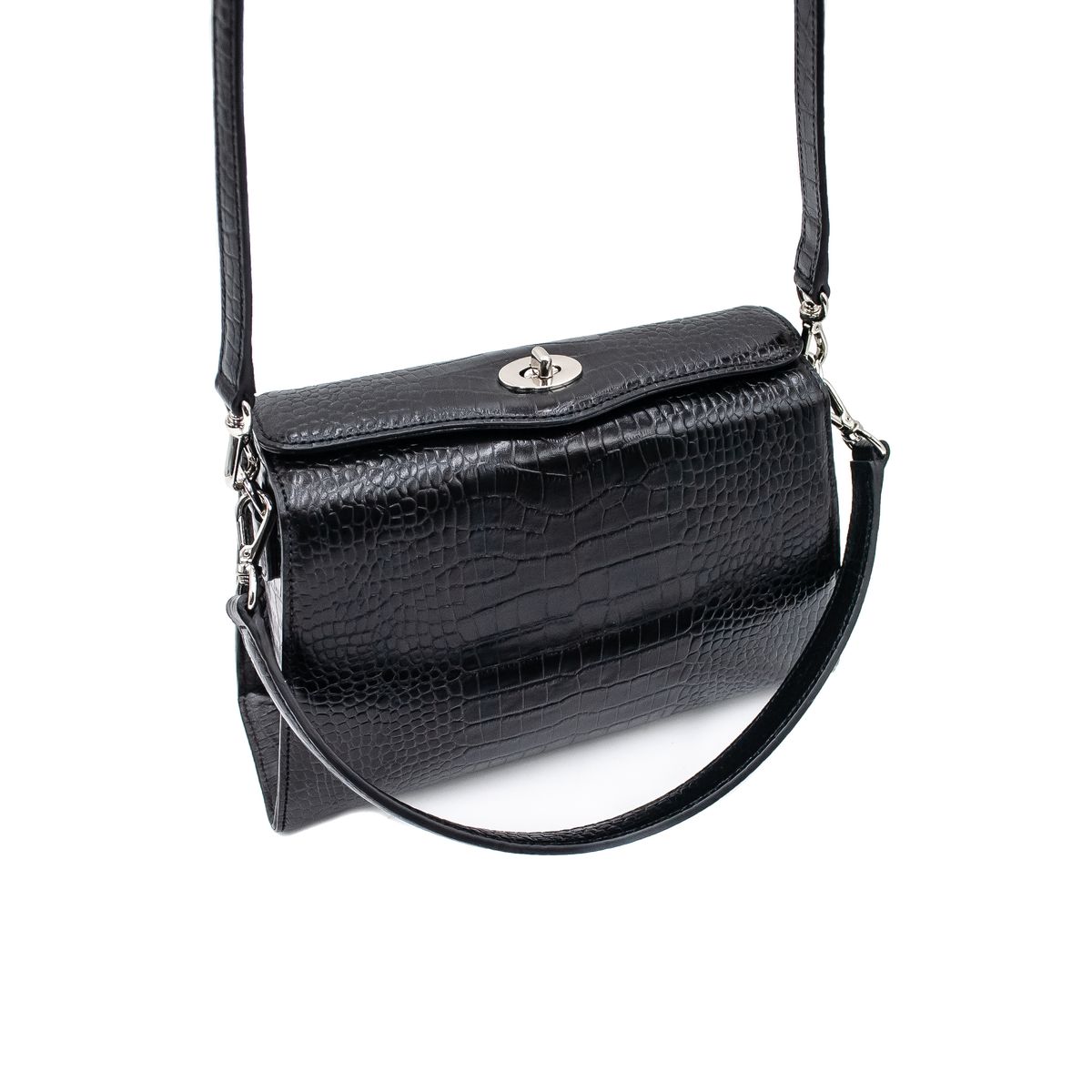 케네스영(KENNETH YOUNG) Taxi Bag_ Black_Croc