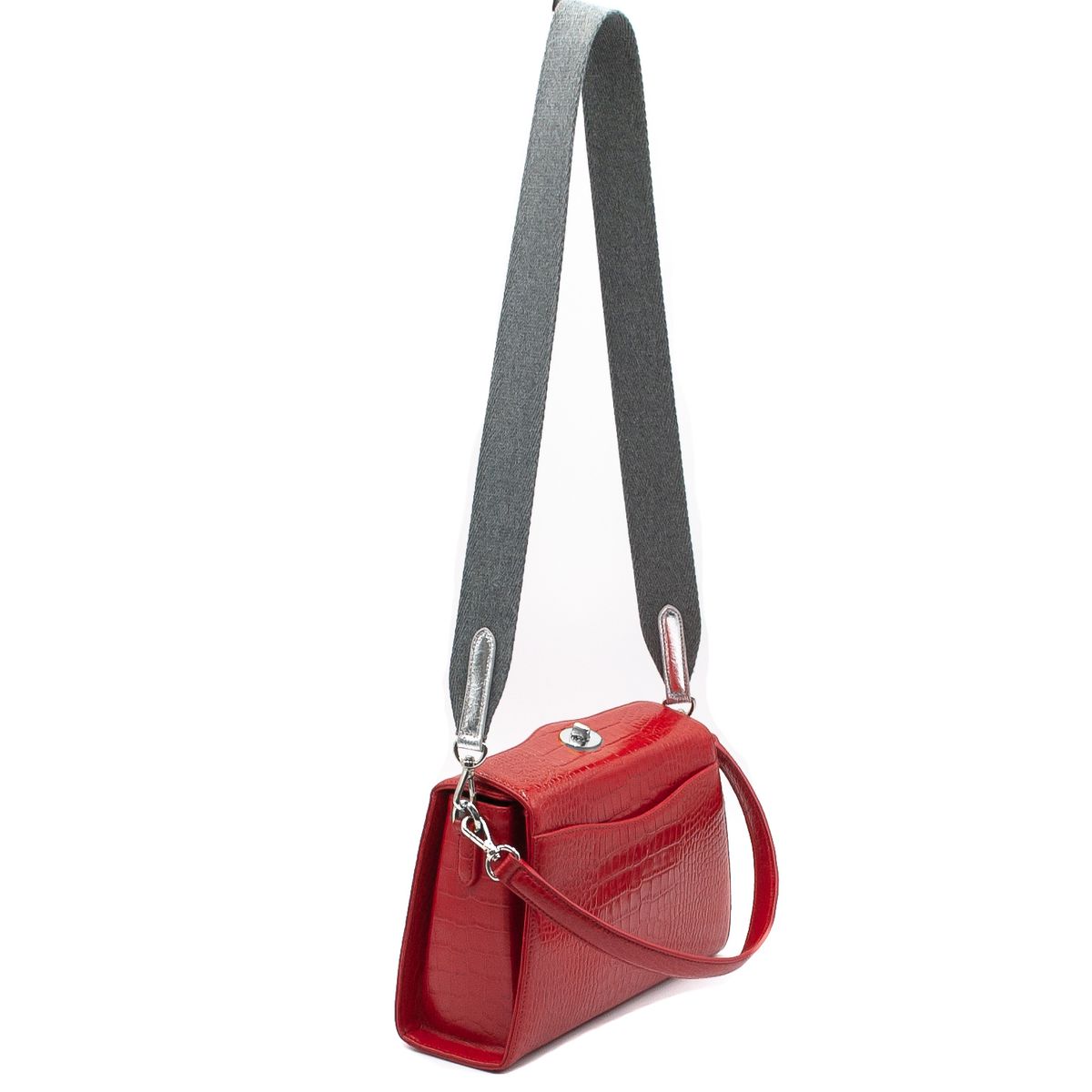 케네스영(KENNETH YOUNG) Taxi Bag_ Red_Croco