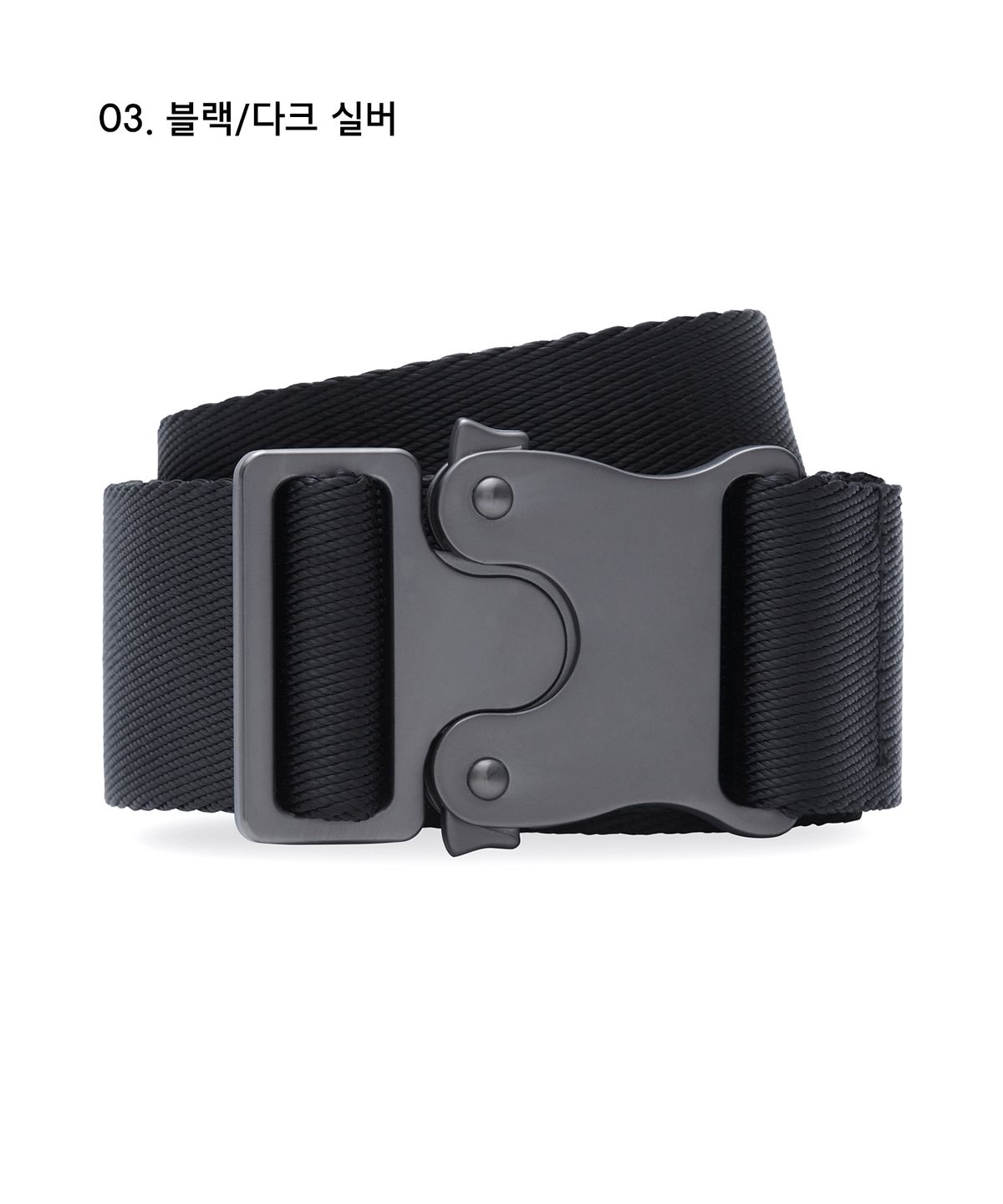 무신사 스탠다드(MUSINSA STANDARD) 퀵 릴리즈 웨빙 벨트_30mm