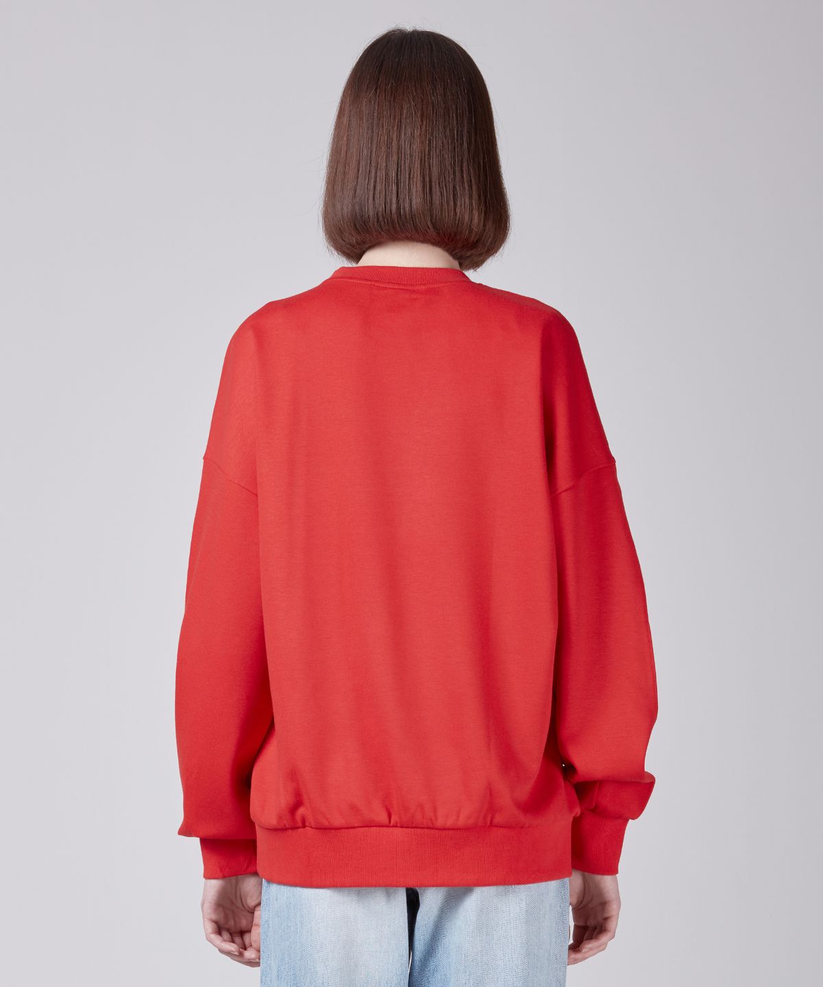 에스에스큐알(SSQR) Women embroidered Sweatshirt ZOC_01_RED