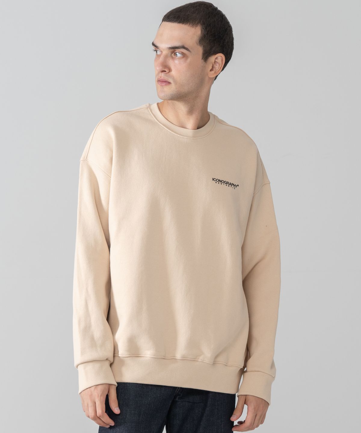 아이코노그라피(ICONOGRAPHY) 900G 헤비코튼 볼륨프린트 LONDON ADDREES DBE