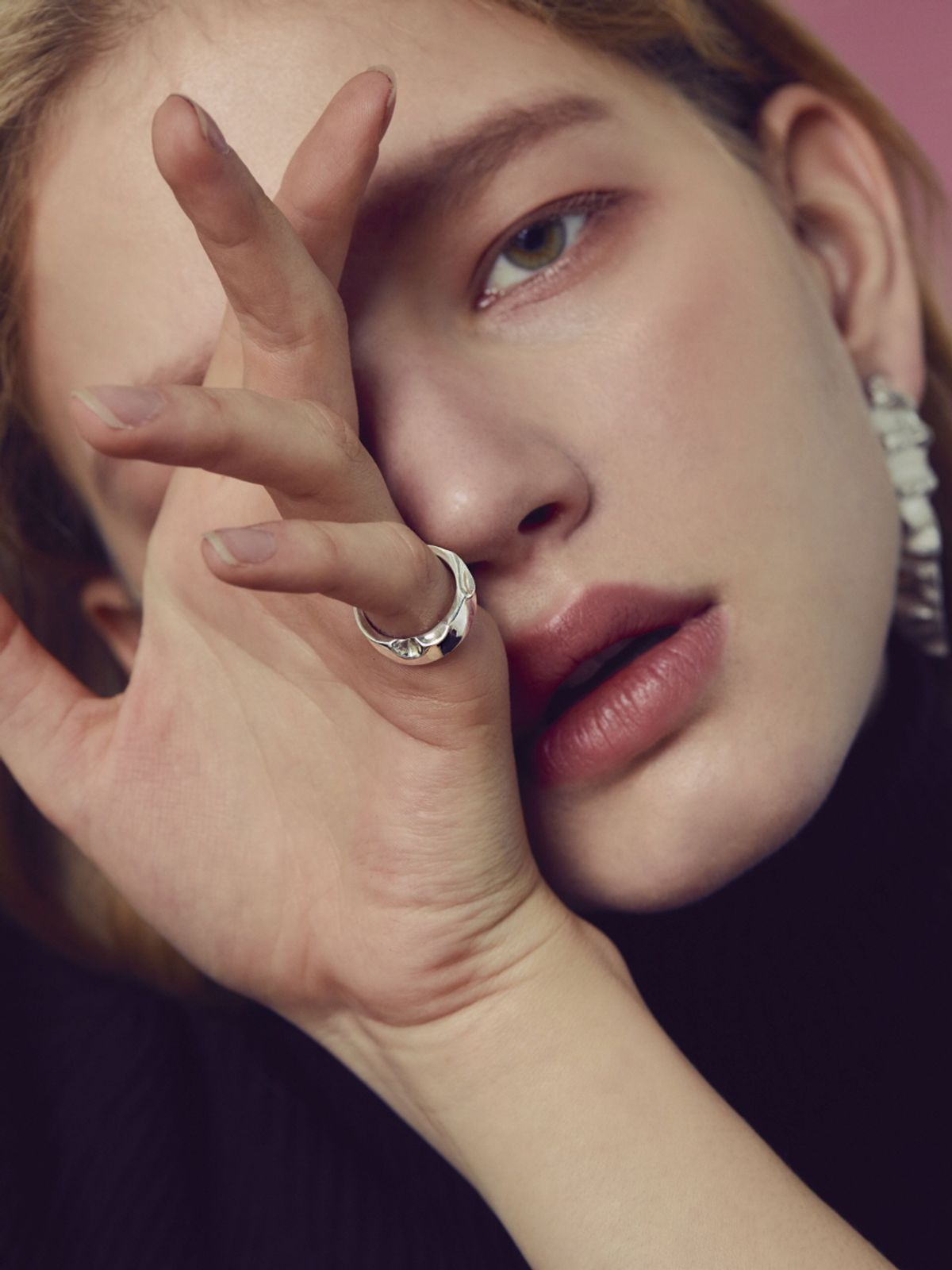 오를린(OHRLIN) Signature bold ring