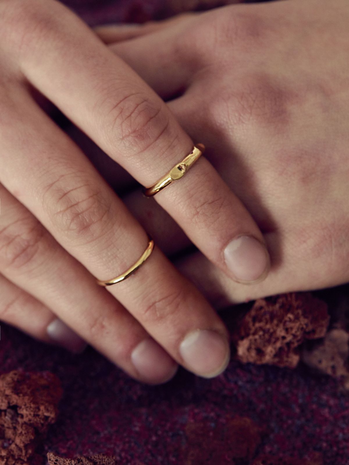 오를린(OHRLIN) Signature slim ring (A/B)