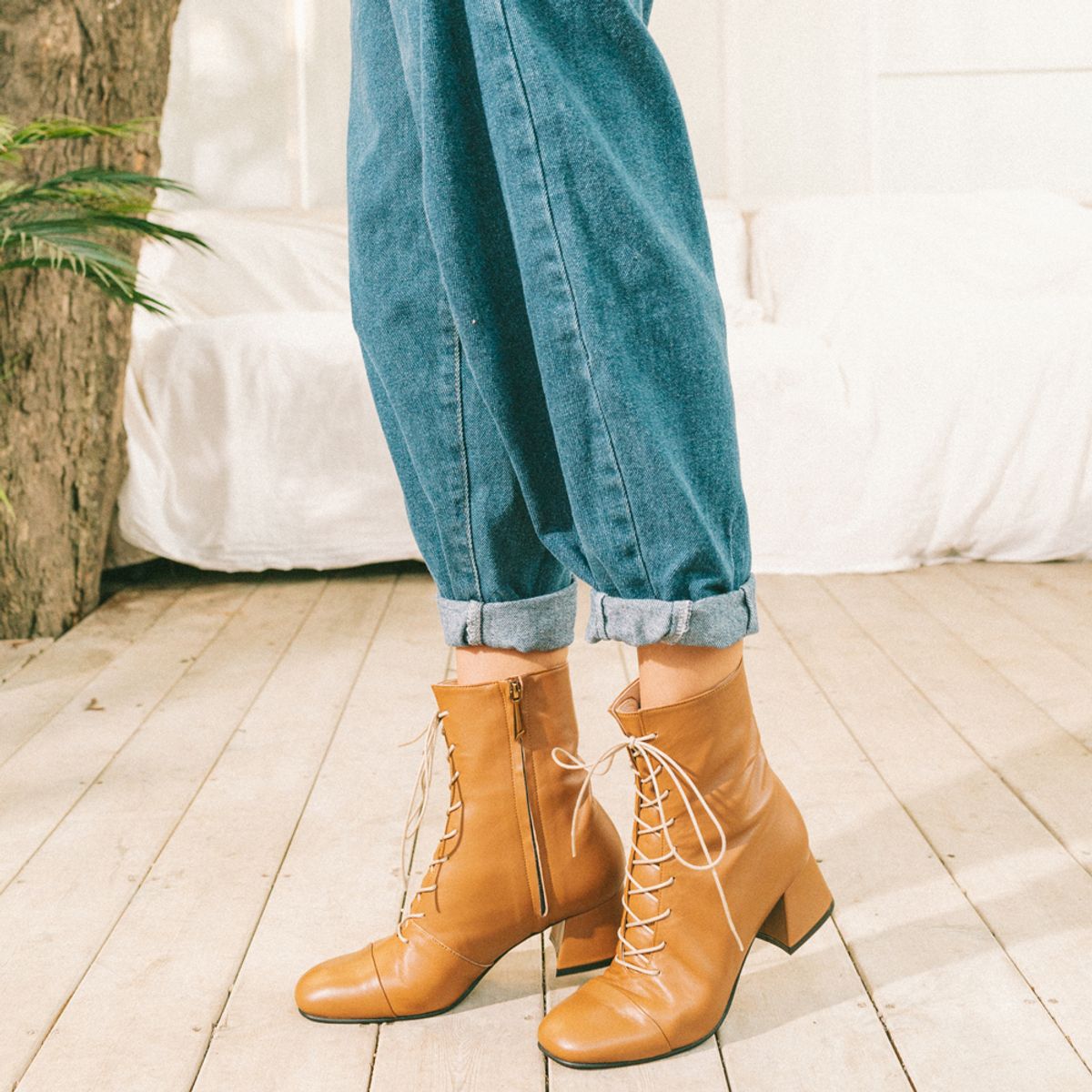 케리제이드(KERRIJADE) LACE-UP BOOTS_CM
