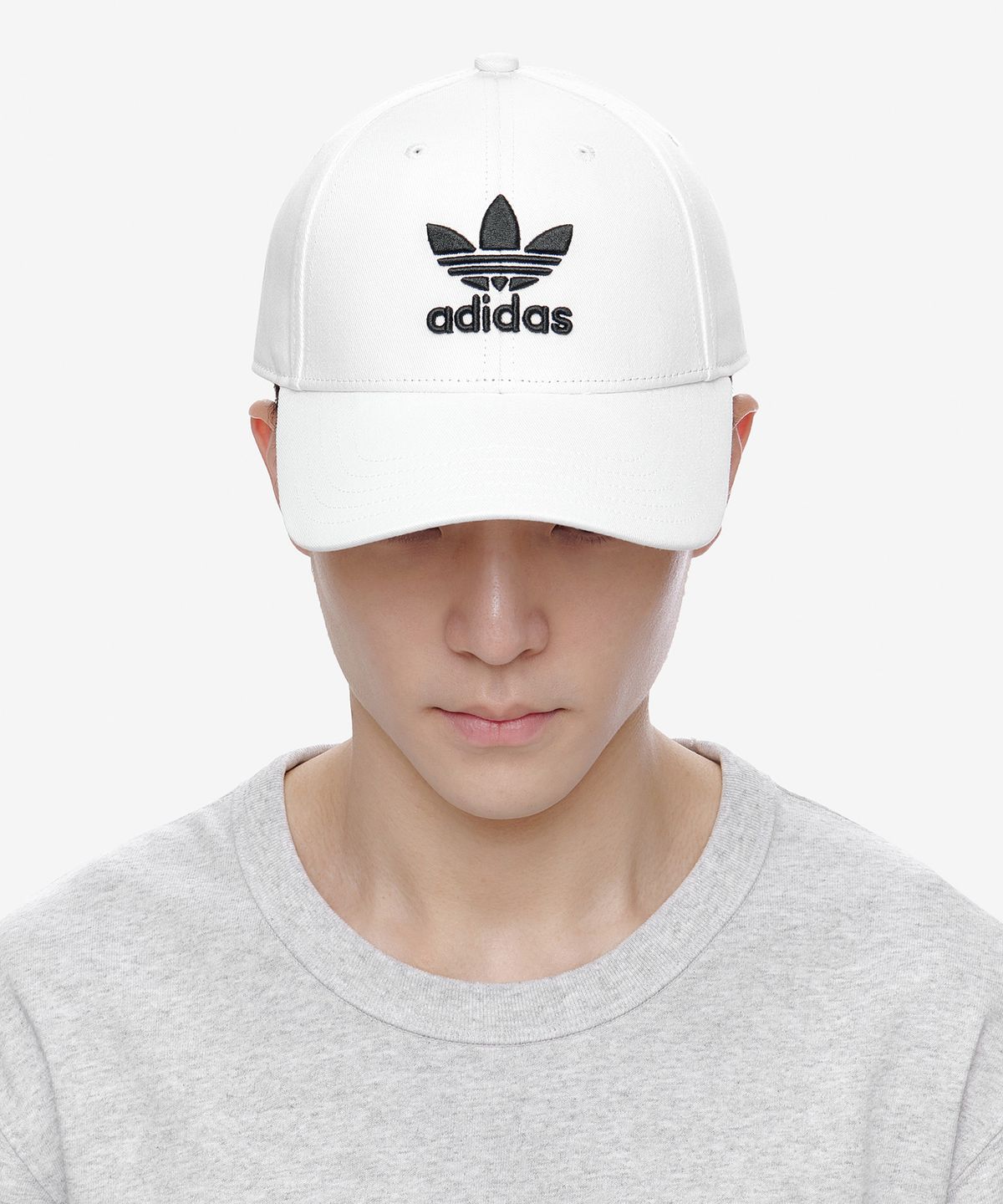 아디다스(ADIDAS) 트레포일 캡 - 화이트 / FJ2544