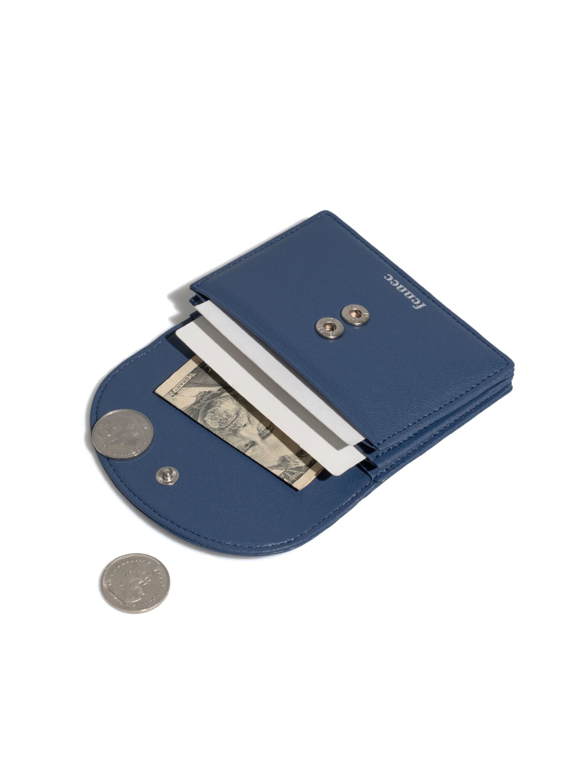 페넥(FENNEC) HALFMOON ACCORDION POCKET - DUSTY BLUE