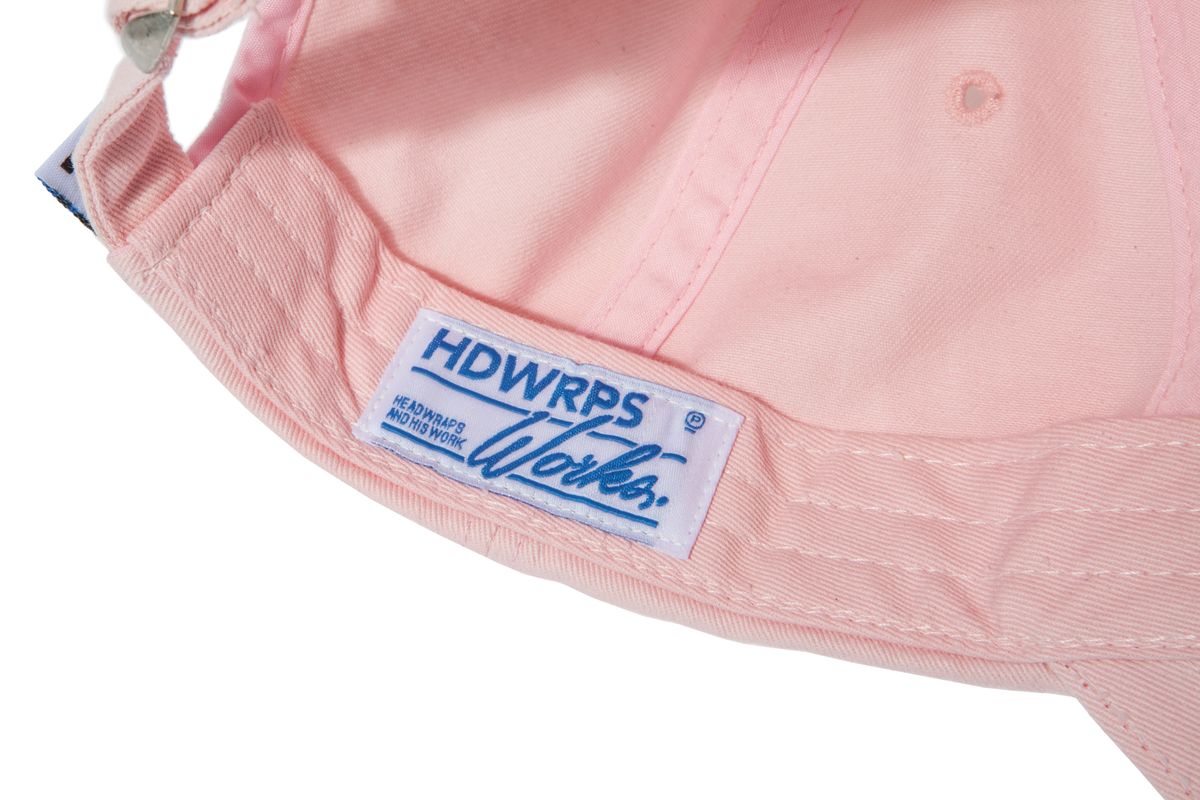 해드랩스(HEADWRAPS) 남녀공용 CBS 워싱 볼캡 핑크