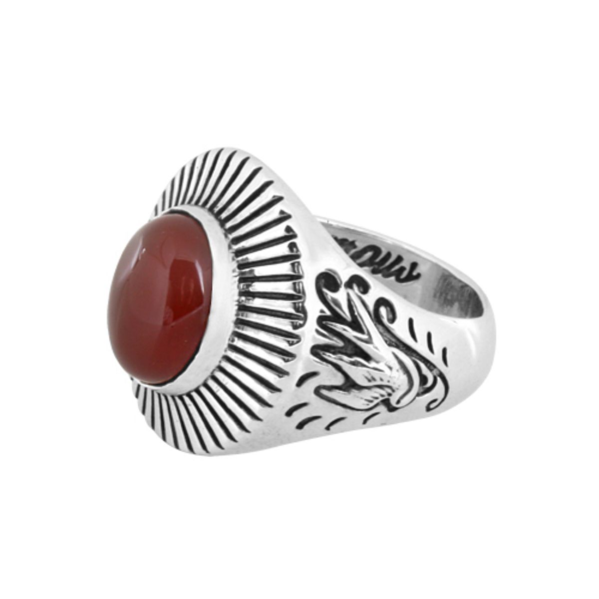 어나니머스아티즌(ANONYMOUS ARTISAN) Swallow Egg ring - Red