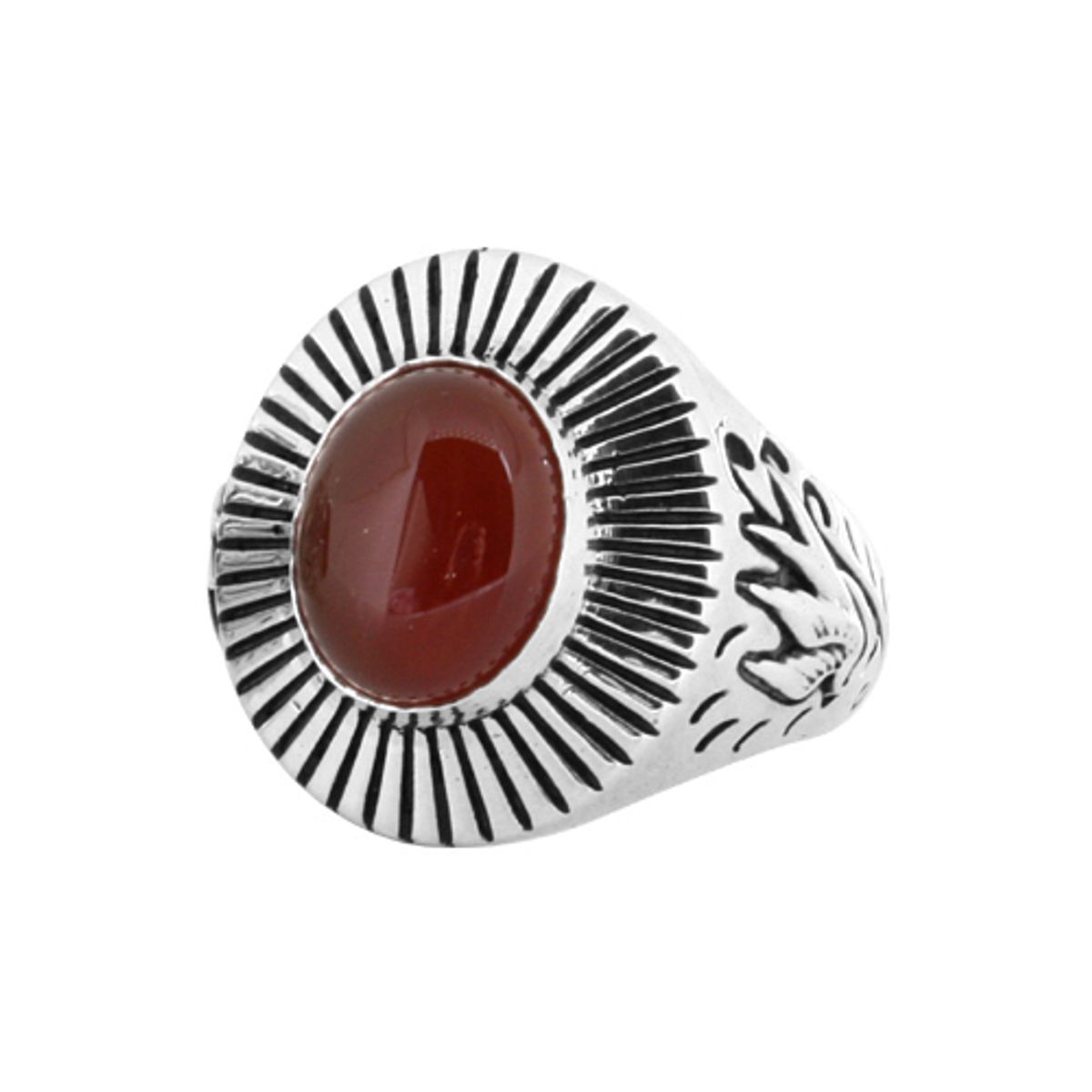 어나니머스아티즌(ANONYMOUS ARTISAN) Swallow Egg ring - Red
