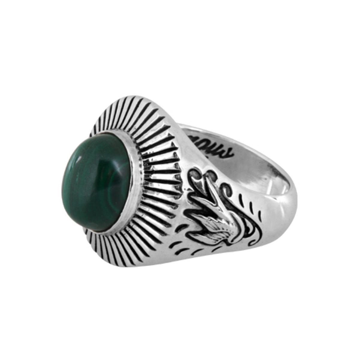 어나니머스아티즌(ANONYMOUS ARTISAN) Swallow Egg ring - Green