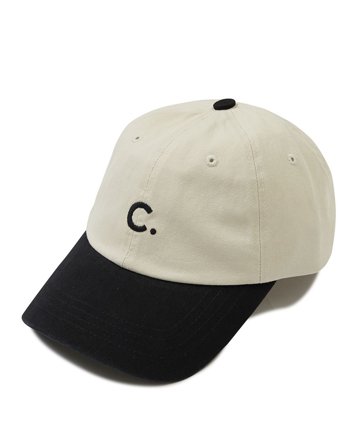 클로브(CLOVE) Basic Fit Ball Cap Colorblock (Black)