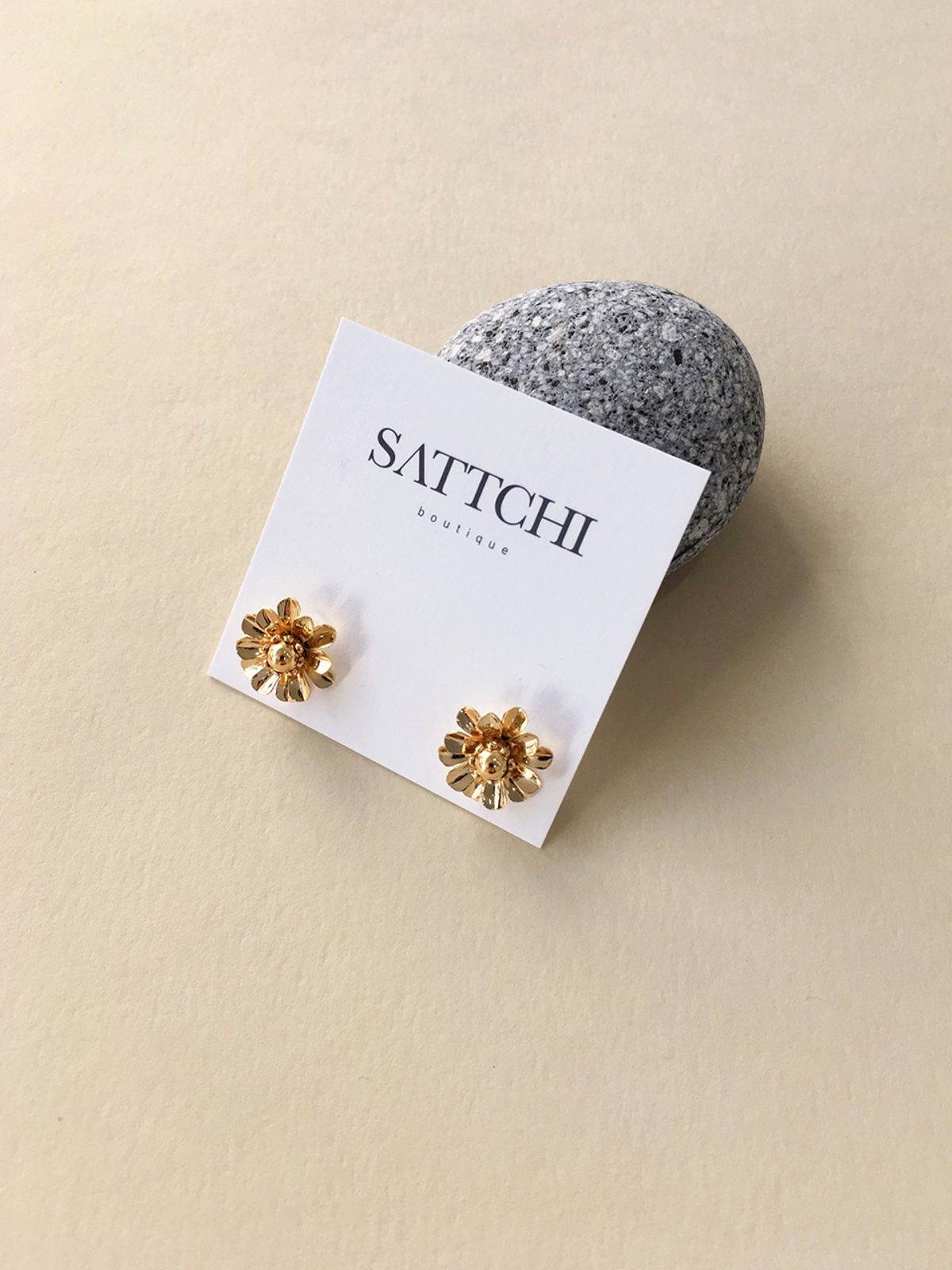 삿치(SATTCHI) 미니 플라워 이어링