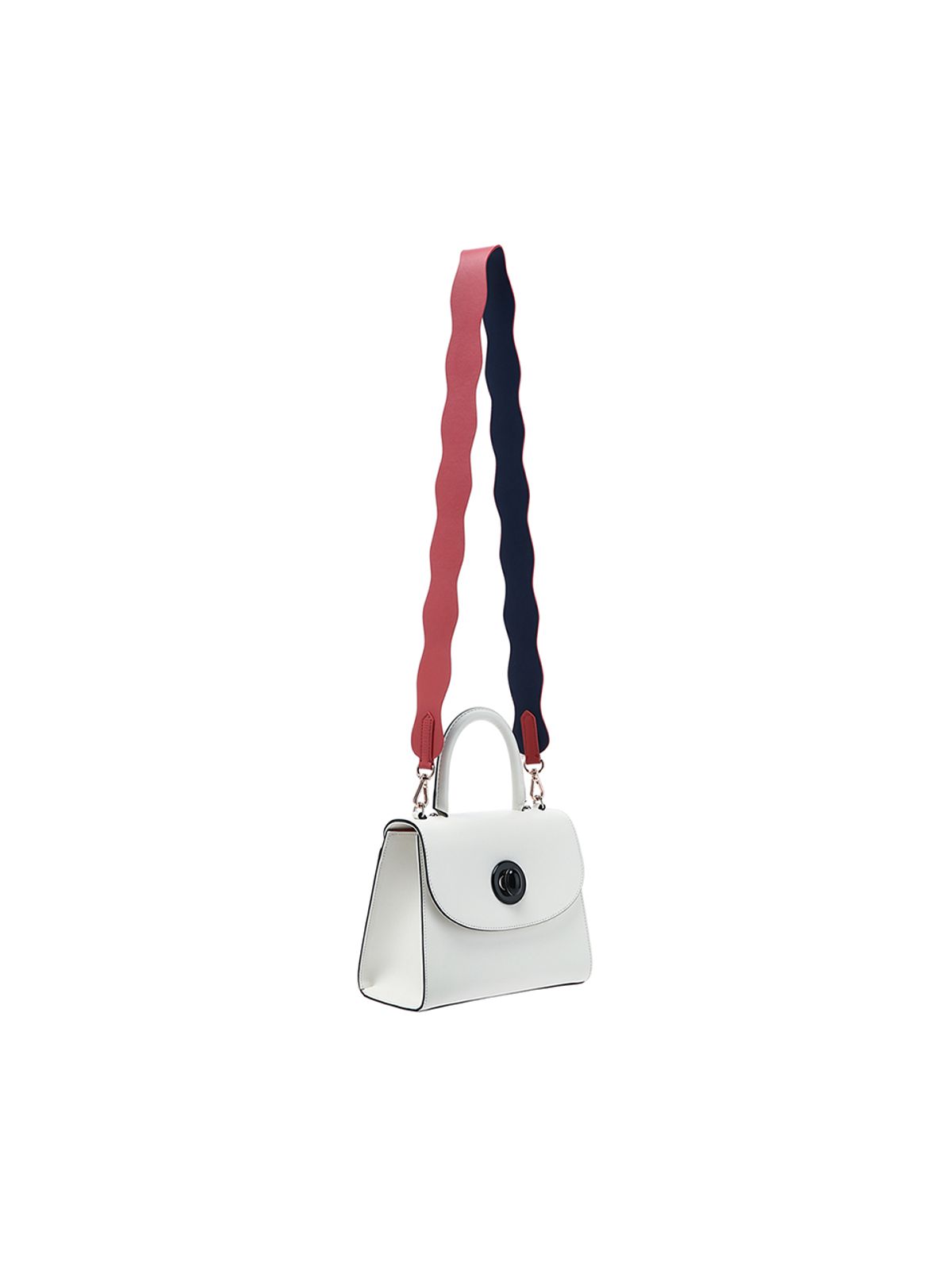 조셉앤스테이시(JOSEPH&STACEY) Wave Leather Strap Mineral Red