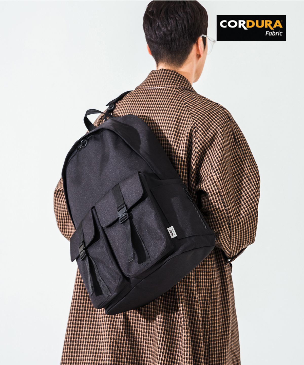 에이지 그레이(AGED GRAY) 코듀라더블버클2웨이백팩