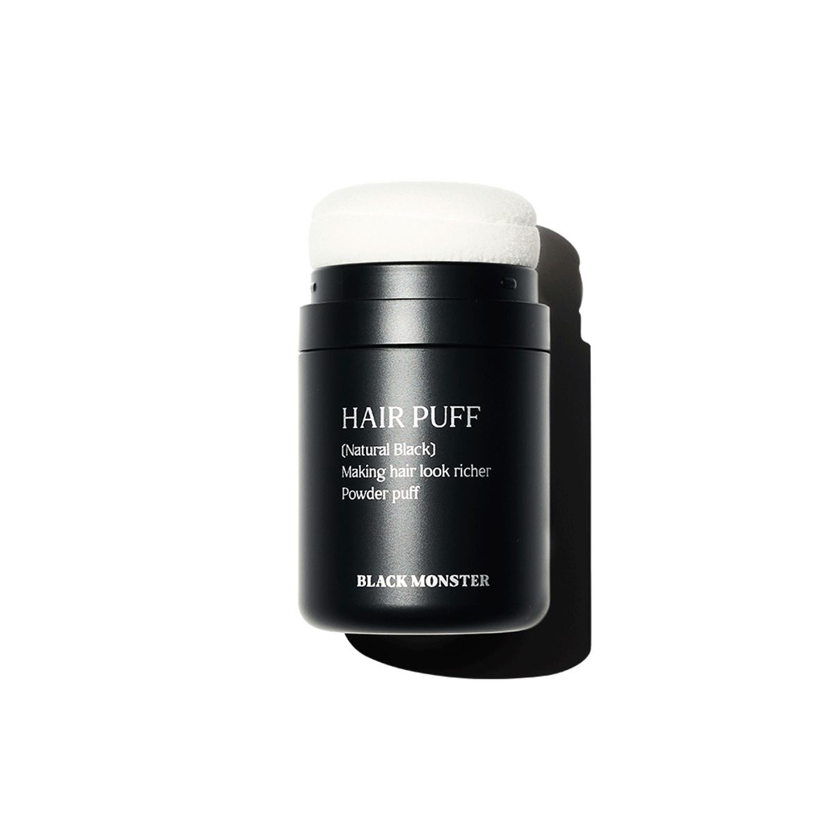 블랙몬스터(BLACKMONSTER) 1000모 헤어퍼프 내츄럴 블랙 26g