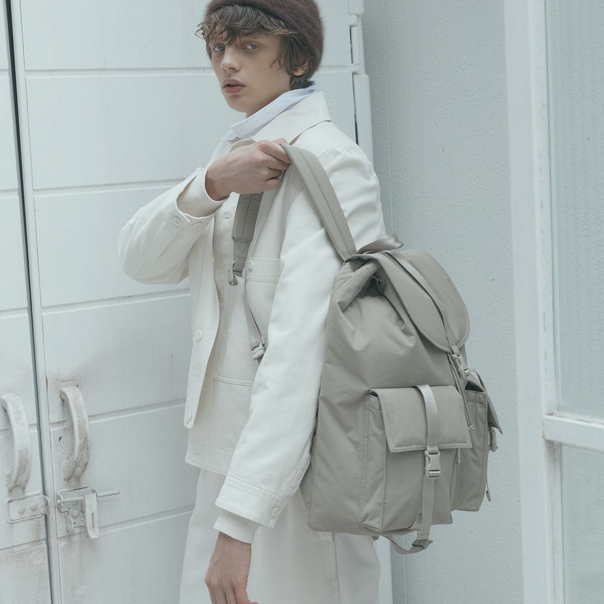 스위치(SWEETCH) CITY BOYS RUCKSACK 001 M Sand