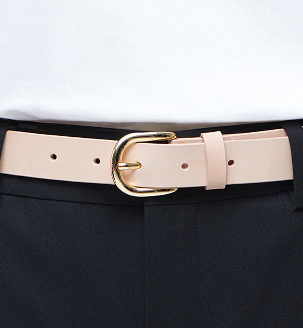 무신사 스탠다드 우먼(MUSINSA STANDARD WOMAN) 우먼즈 베이식 이탈리안 레더 벨트_23mm