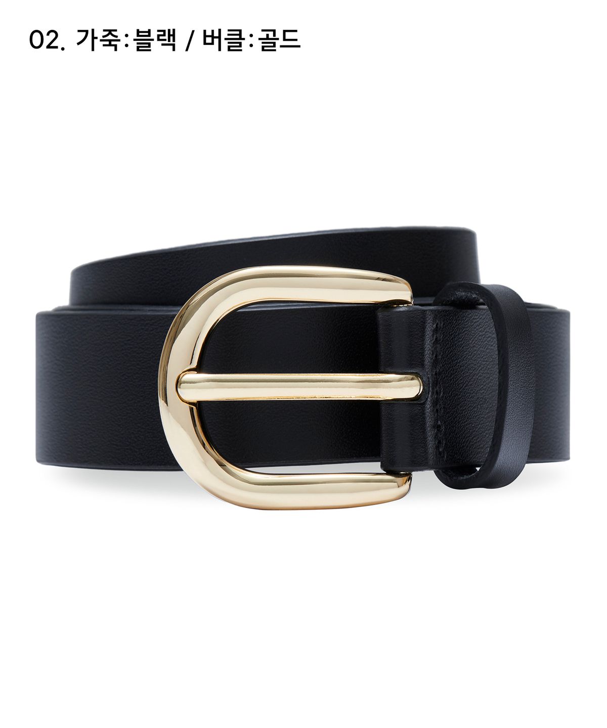 무신사 스탠다드 우먼(MUSINSA STANDARD WOMAN) 우먼즈 베이식 이탈리안 레더 벨트_23mm