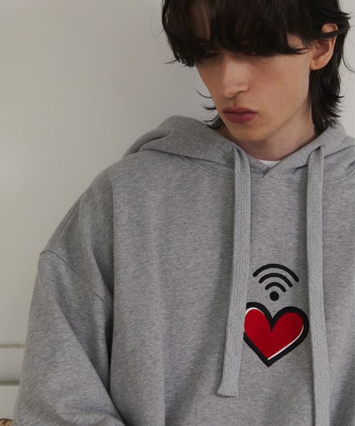 WANGGWAN☆Stray Kids着用☆Heart Wi-Fi Overfit Hood MUSINSA | WANGGWAN Heart Wifi Overfit Hoodie