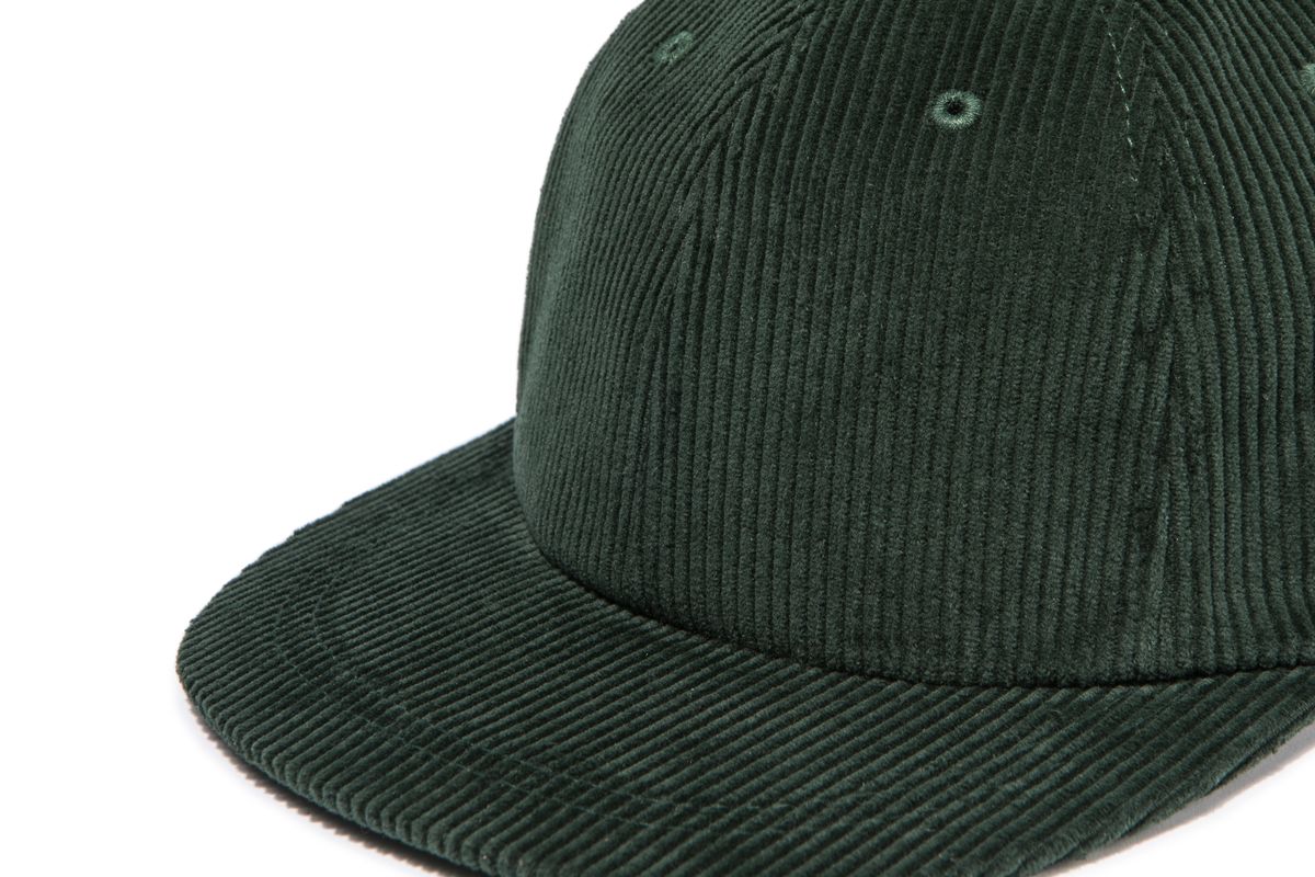 해드랩스(HEADWRAPS) 남녀공용 무지 골지 6패널 그린