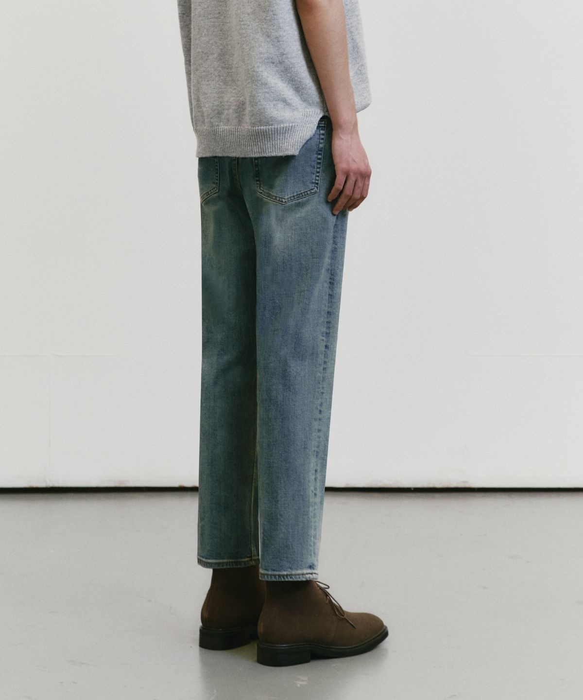 86로드(86ROAD) MILD BLUE CHIP / CROP TAPERED