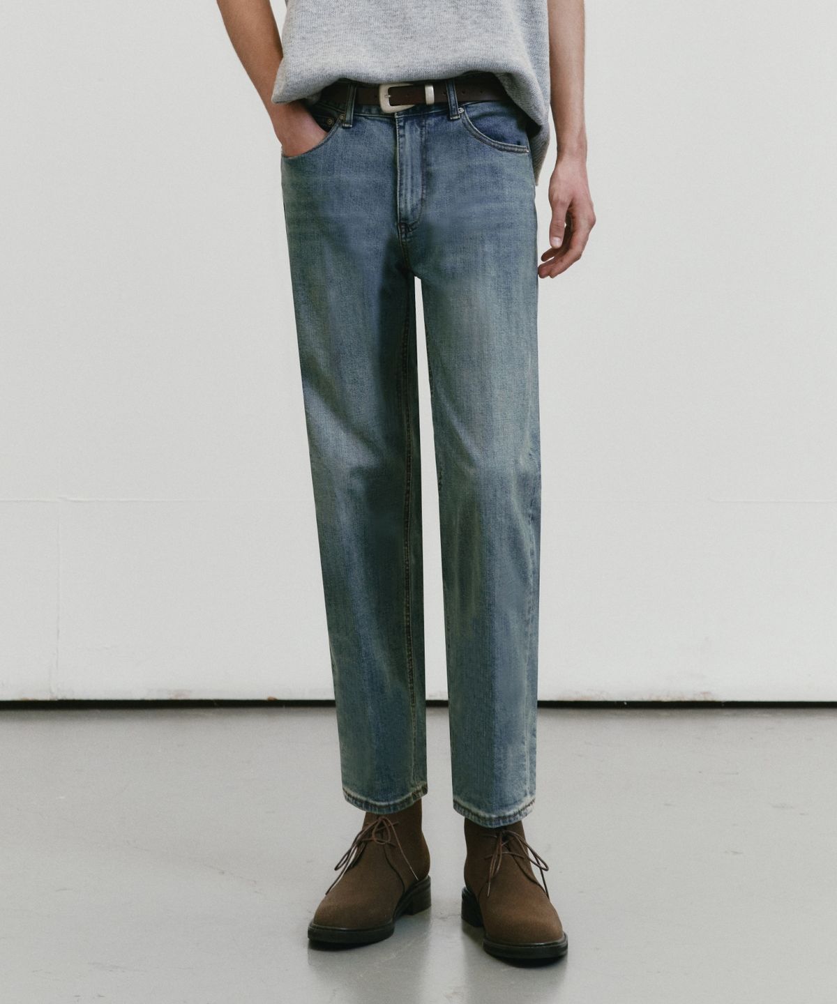 86로드(86ROAD) MILD BLUE CHIP / CROP TAPERED