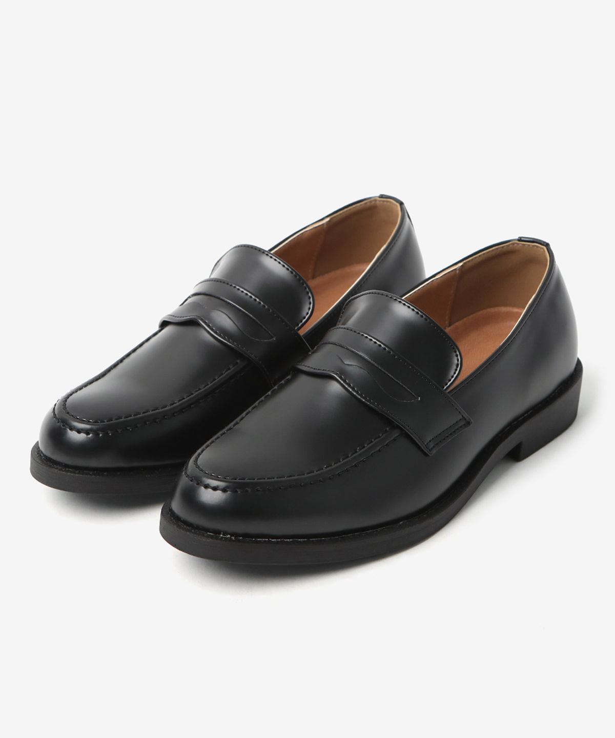 파스코로젠(PASCOROZEN) 25Paco JC2435 Slit Penny Loafer Black 58.5