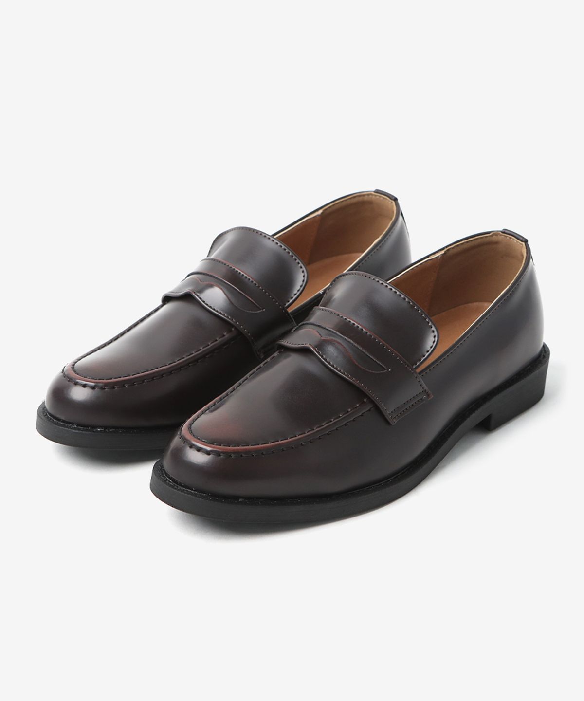 파스코로젠(PASCOROZEN) 25Paco JC2435 Slit Penny Loafer Brown 58.5