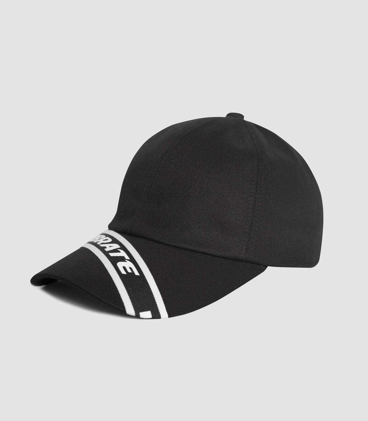 바이브레이트(VIBRATE) STRAP BALL CAP (BLACK)