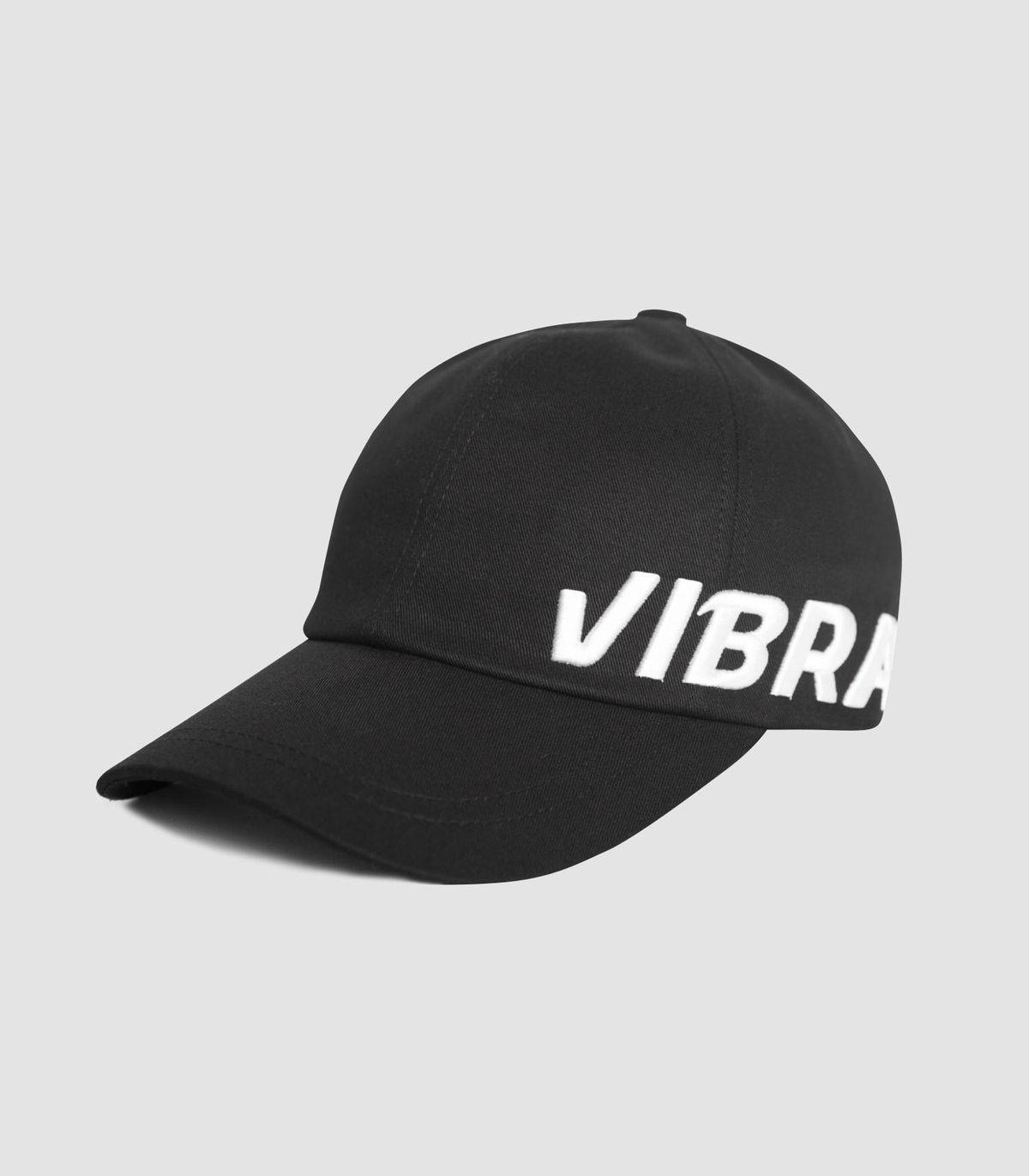바이브레이트(VIBRATE) SIDE SIGNATURE CAP (WHITE&BLACK)