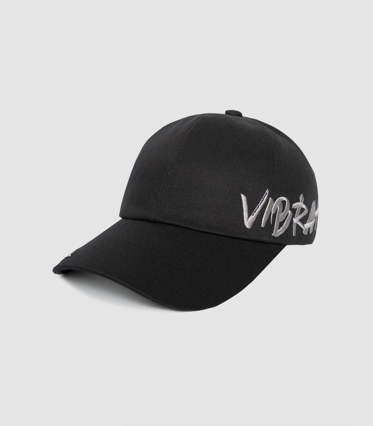 바이브레이트(VIBRATE) BY THE SIDE BALL CAP (BLACK)