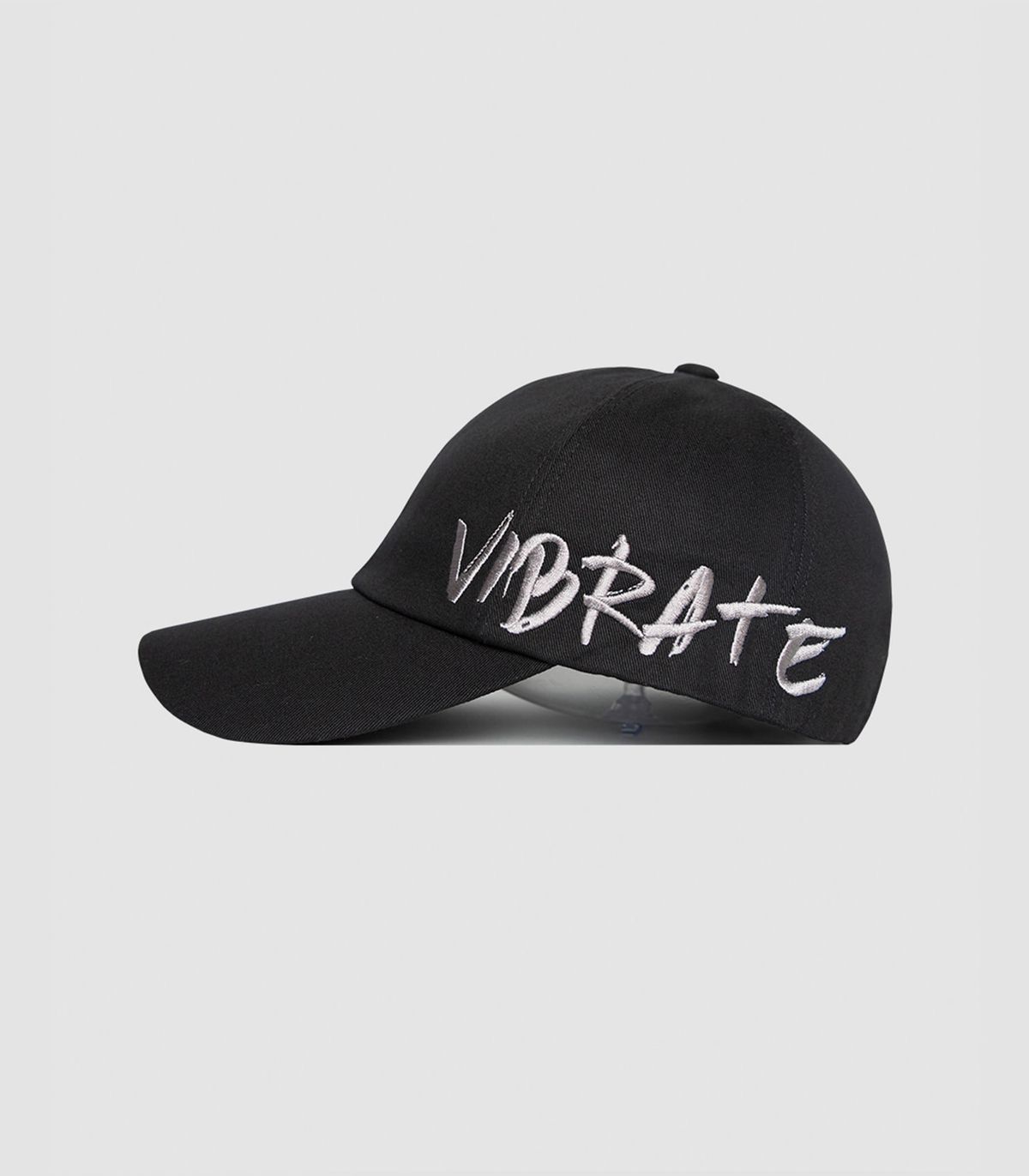 바이브레이트(VIBRATE) BY THE SIDE BALL CAP (BLACK)