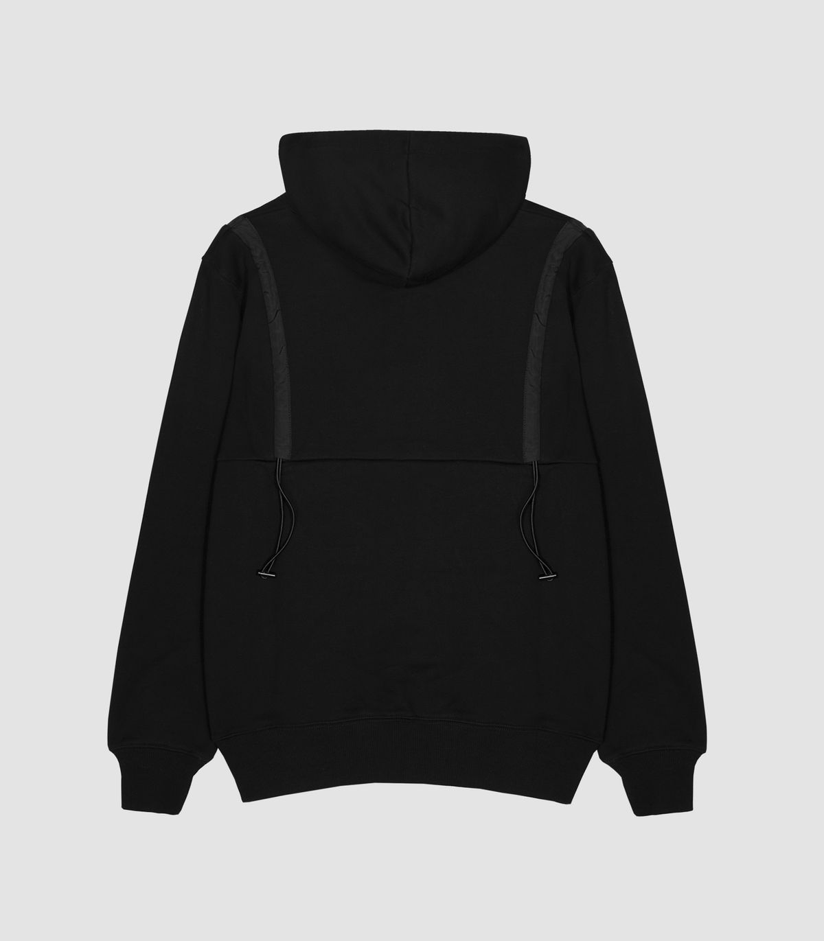 바이브레이트(VIBRATE) STRING POINT BASIC HOODIE (BLACK)