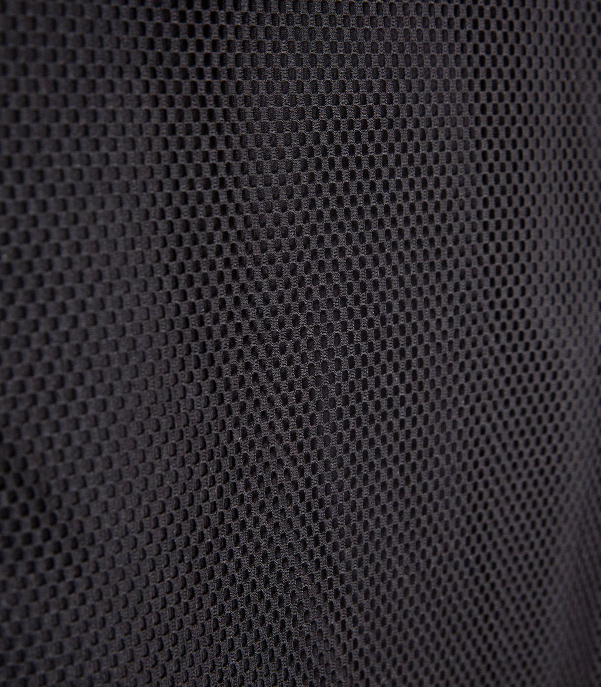 바이브레이트(VIBRATE) MESH COVERED HOODIE (BLACK)