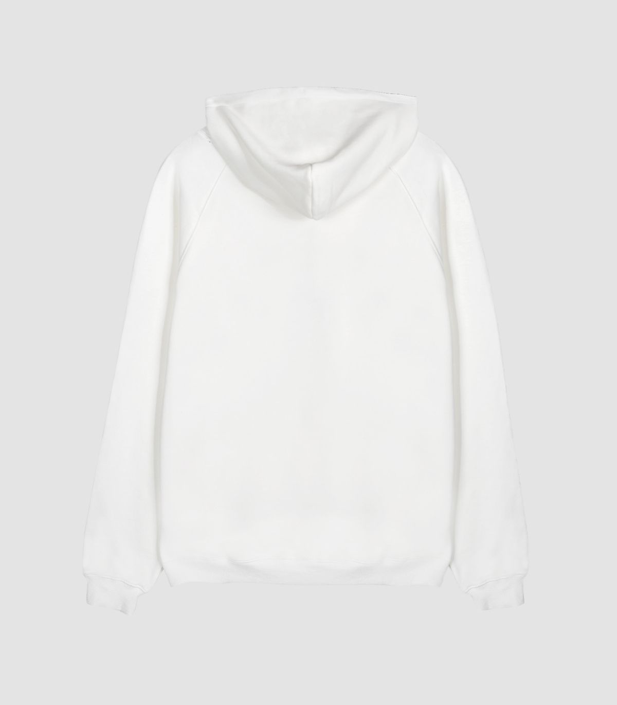 바이브레이트(VIBRATE) BLAZE LOGO HOODIE (WHITE)