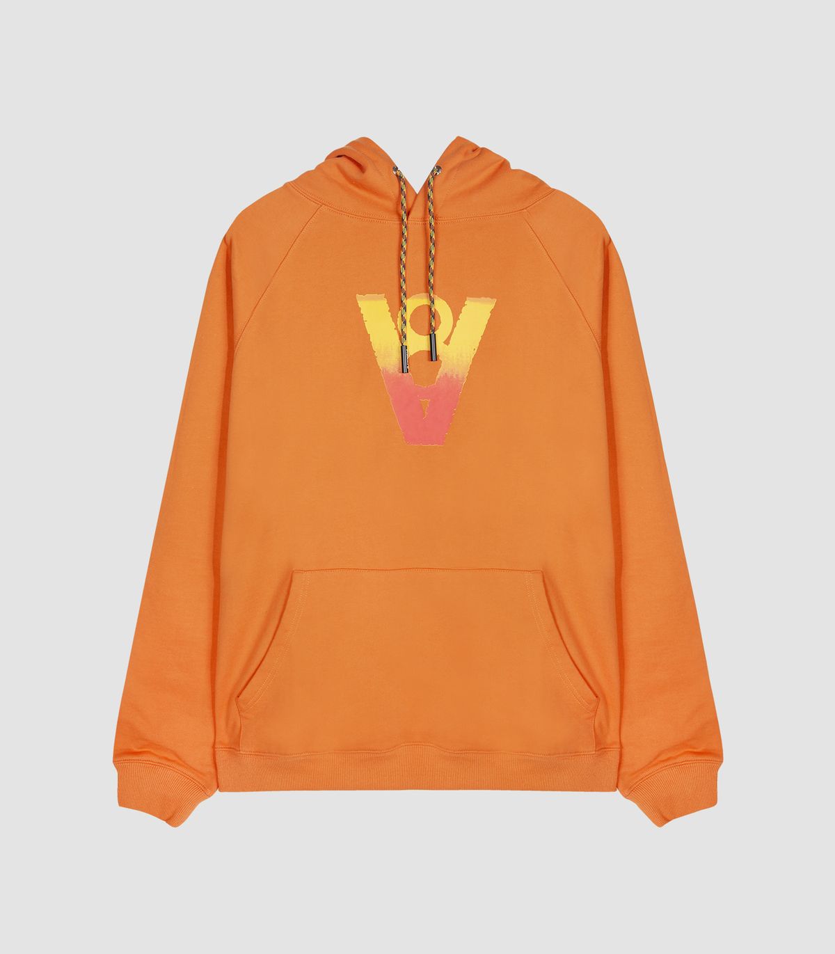바이브레이트(VIBRATE) BLAZE LOGO HOODIE (ORANGE)