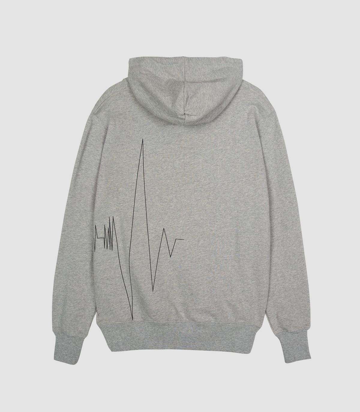 바이브레이트(VIBRATE) PULSATION ART WORK HOODIE (GRAY)